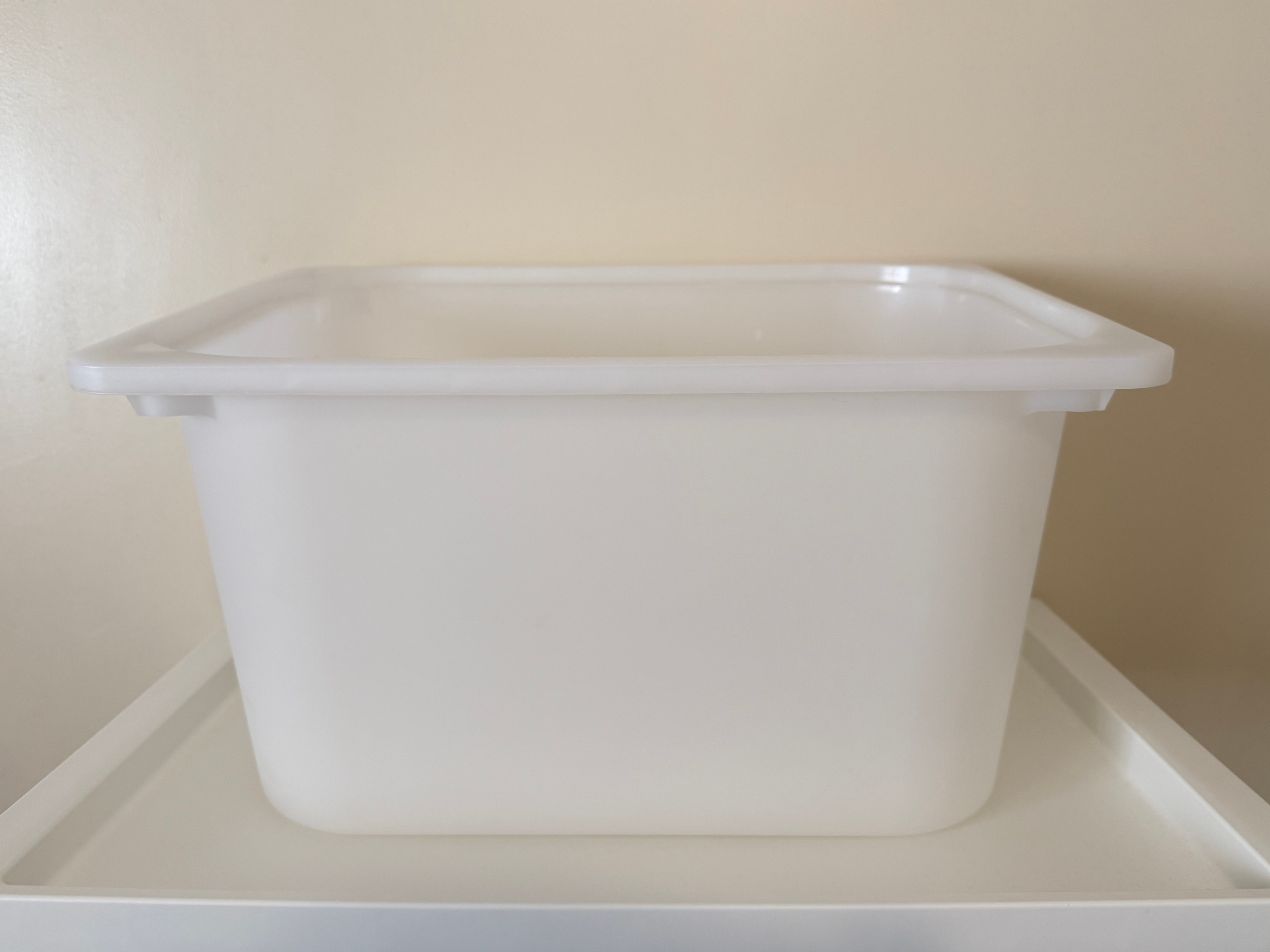IKEA White Storage Box - photo 5