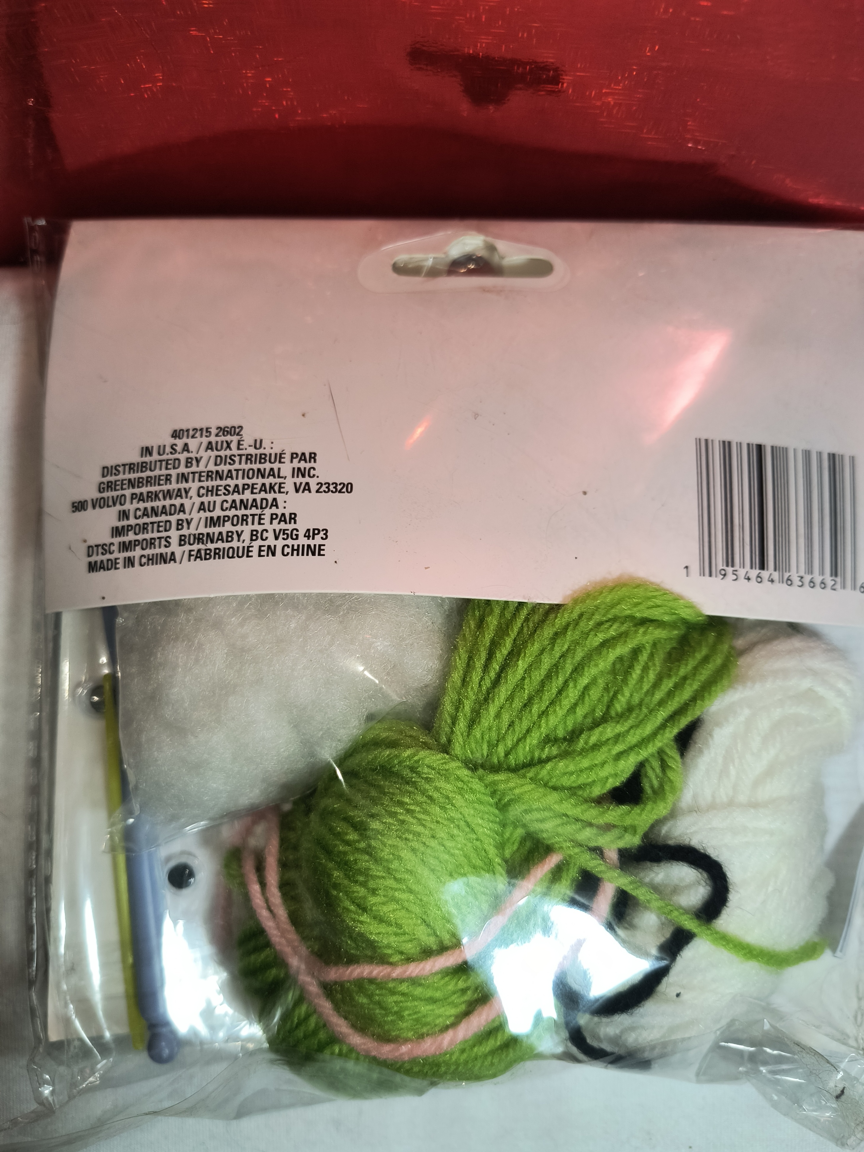DIY Frog Crochet kit craft set plus free gift!! Crafter's Square - photo 3