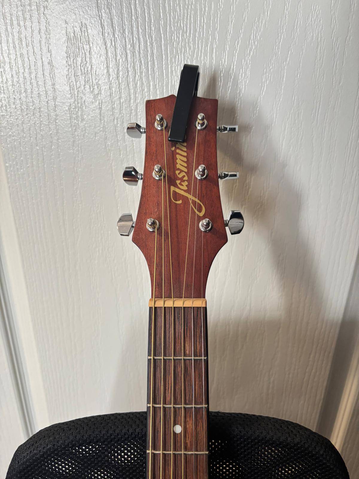 S34C Jasmine Grand Orchestra Acoustic Guitar – Natural + Capo - photo 5