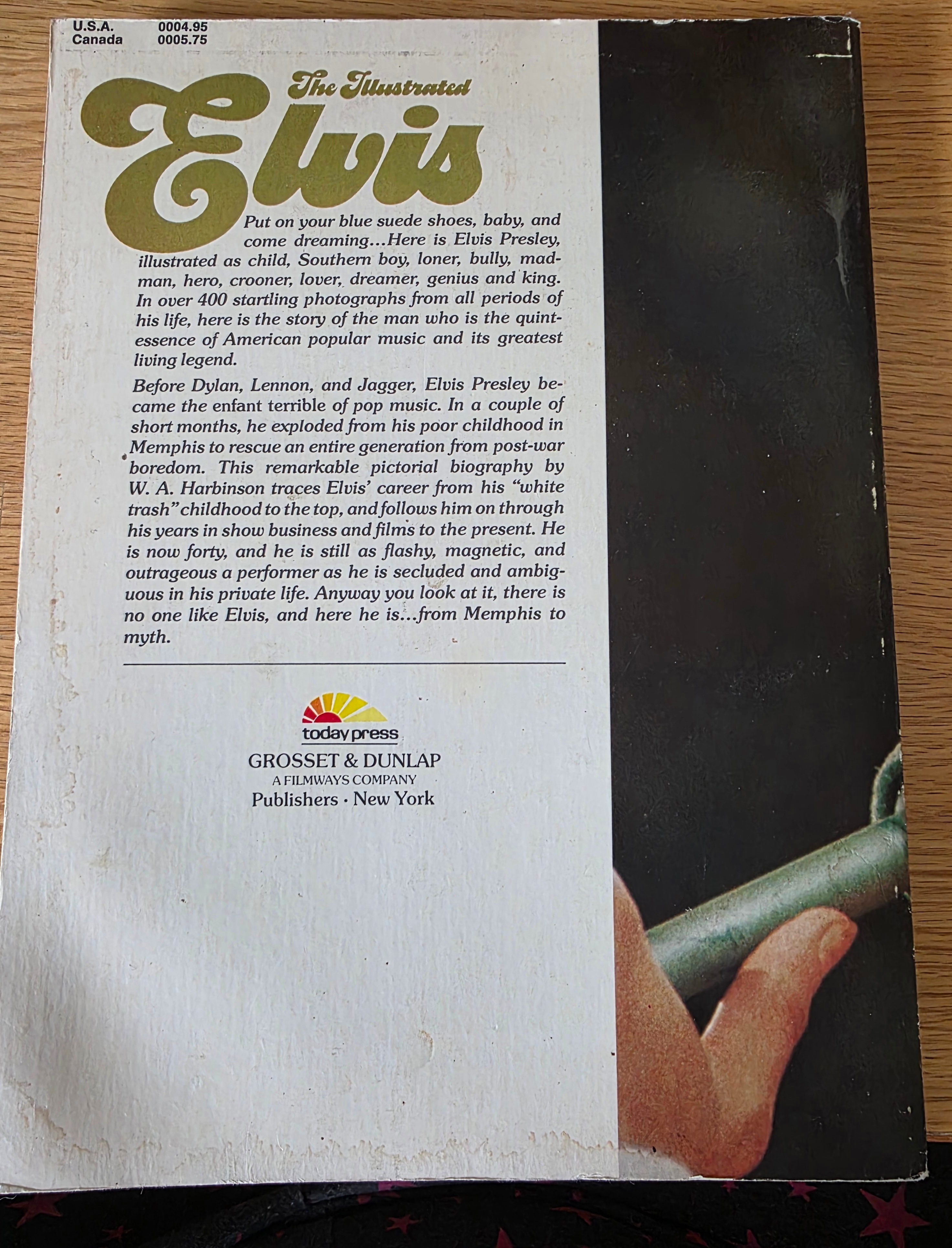 2 Elvis books with Bonus pack of Elvis playing cards - photo 3
