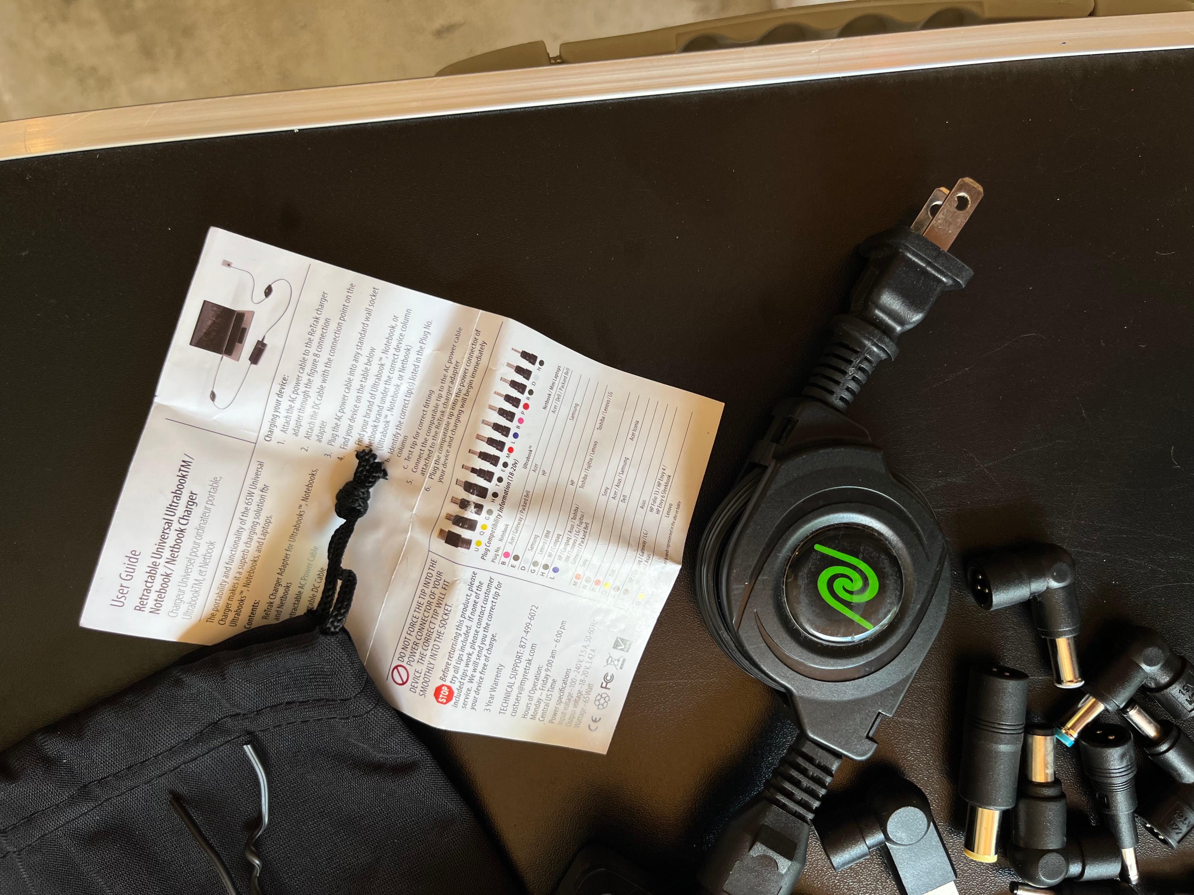 ReTrak Retractable Universal Laptop Charger - photo 5