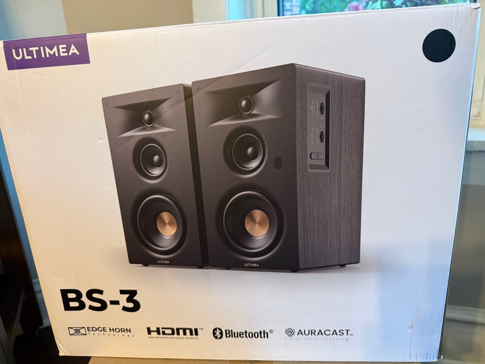 ULTIMEA BS-3 Powered Speakers - Big Sound, Used Once - photo 2