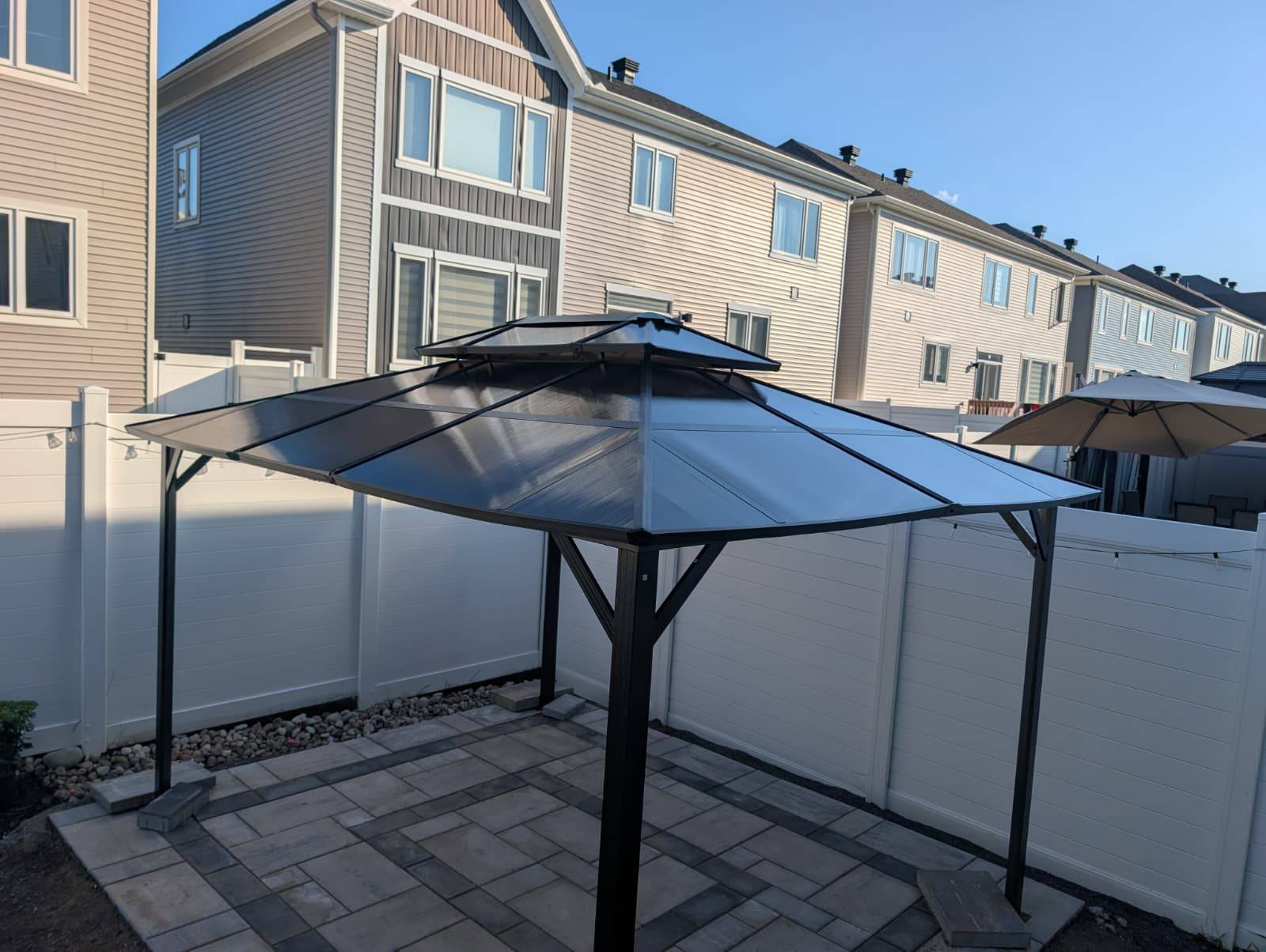 Newly Installed Hardtop Gazebo – Priced for Quick Sale - photo 5