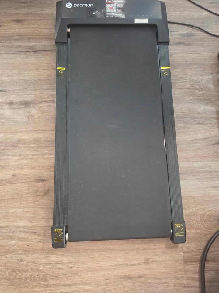 DeerRun Walking Pad, Under Desk Treadmill with Incline