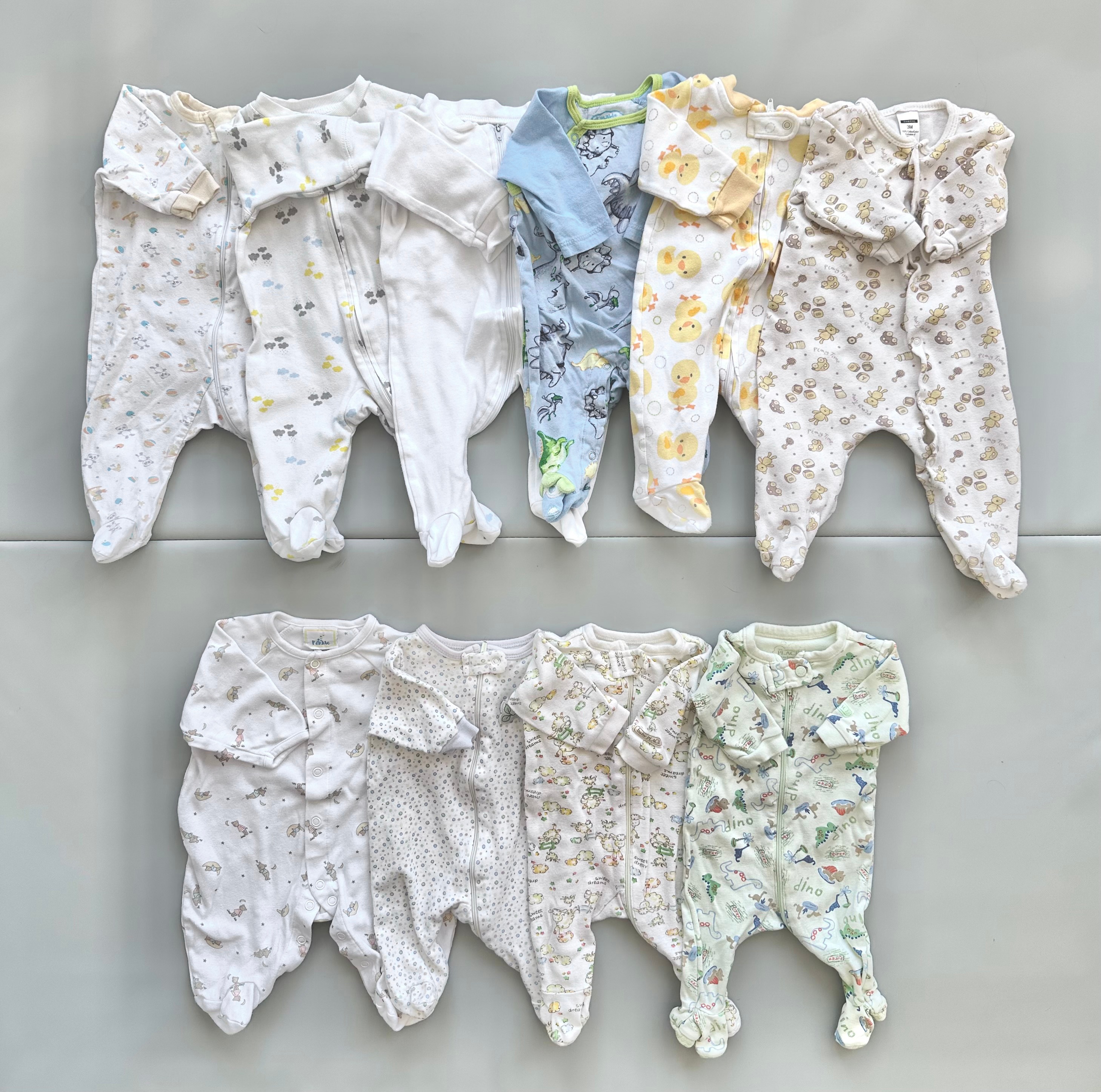 Baby Wide Fit Sleepers Bundle - 3-6 Months