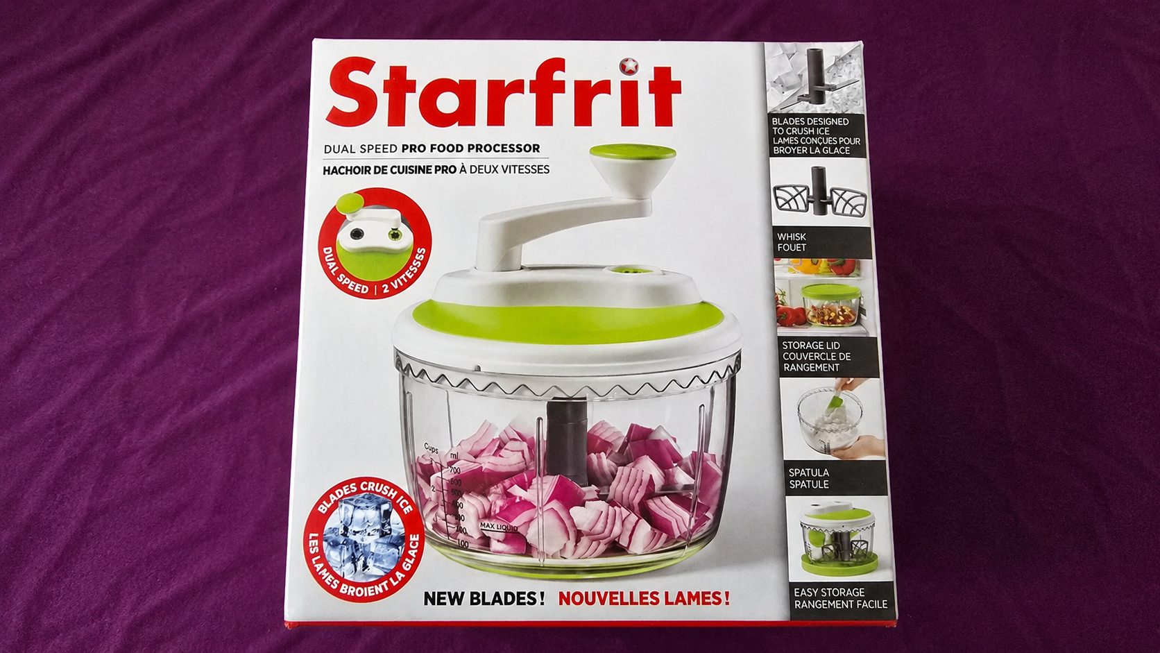 Brand New Unopened Starfrit Dual Speed Pro Food Processor