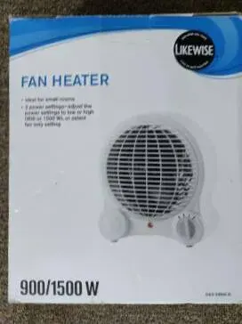 Likewise Fan Heater In Original Box