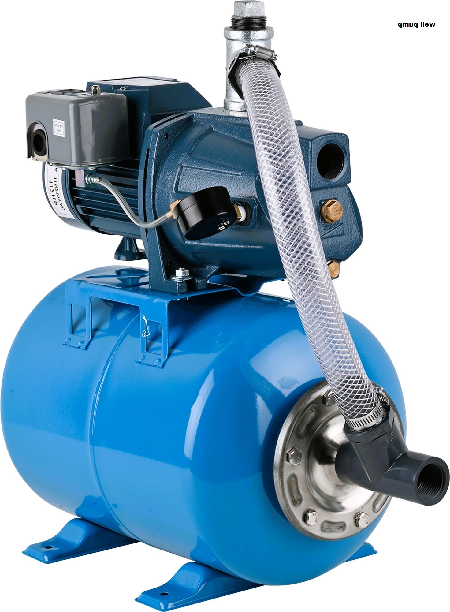 Well Pump 1/2 HP with Pressure Tank