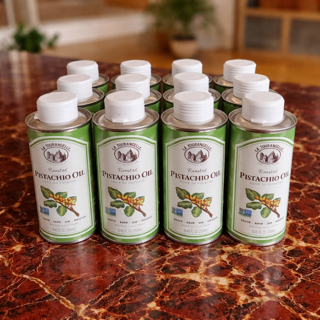 RETAIL PRICE$17-LaTourangelle NON GMO 100% Pure Pistachio Oil
