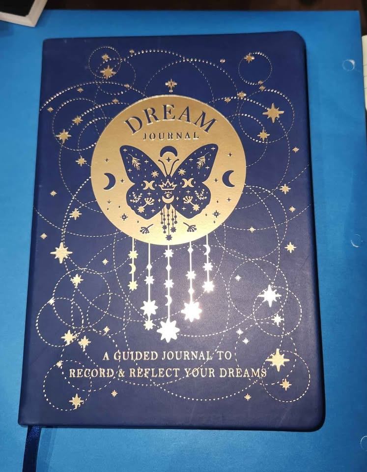 Blue and Gold Celestial Dream Journal - photo 2
