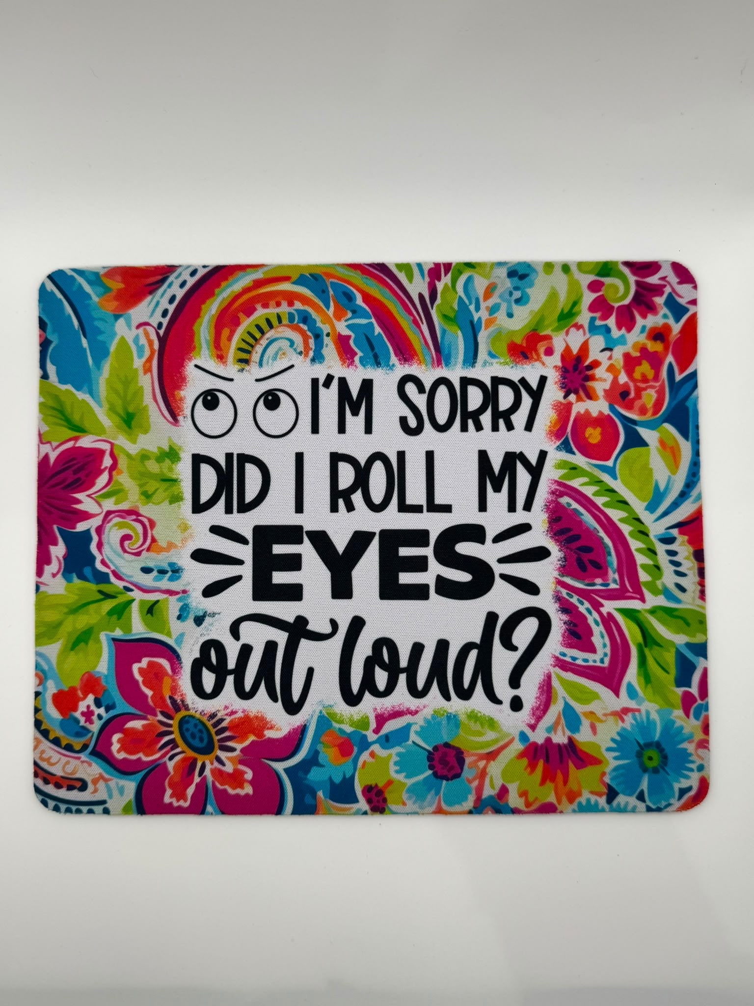 Funny Sarcastic Mouse Pads – Colorful Office & Desk Gifts