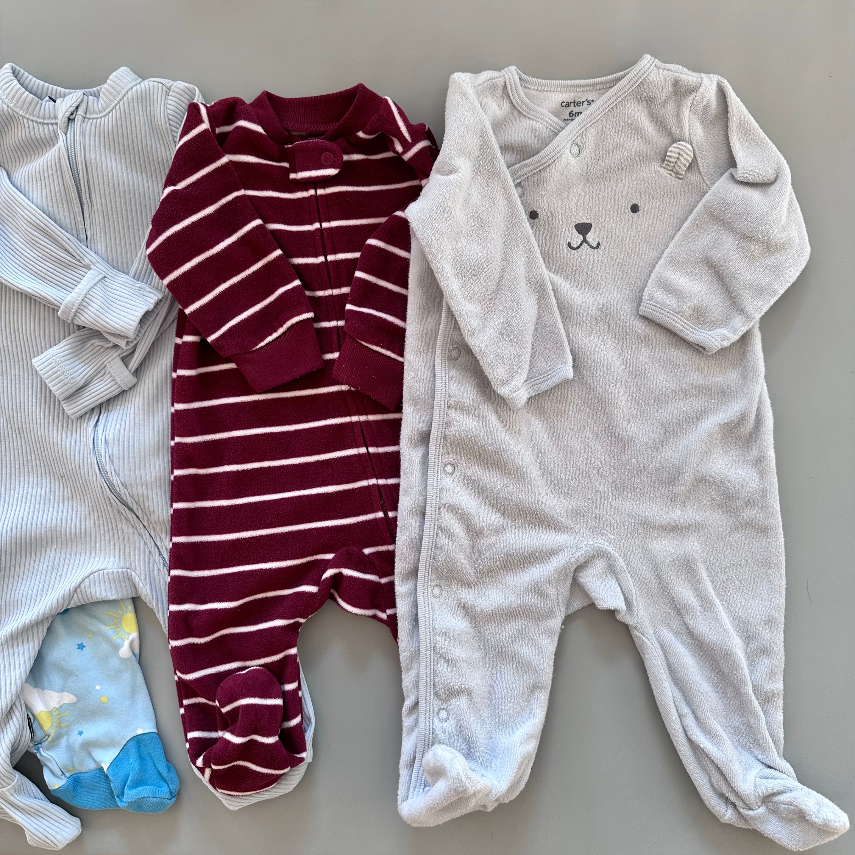 Baby Boy Sleeper and Bodysuit Bundle - 6-24 Months - photo 2