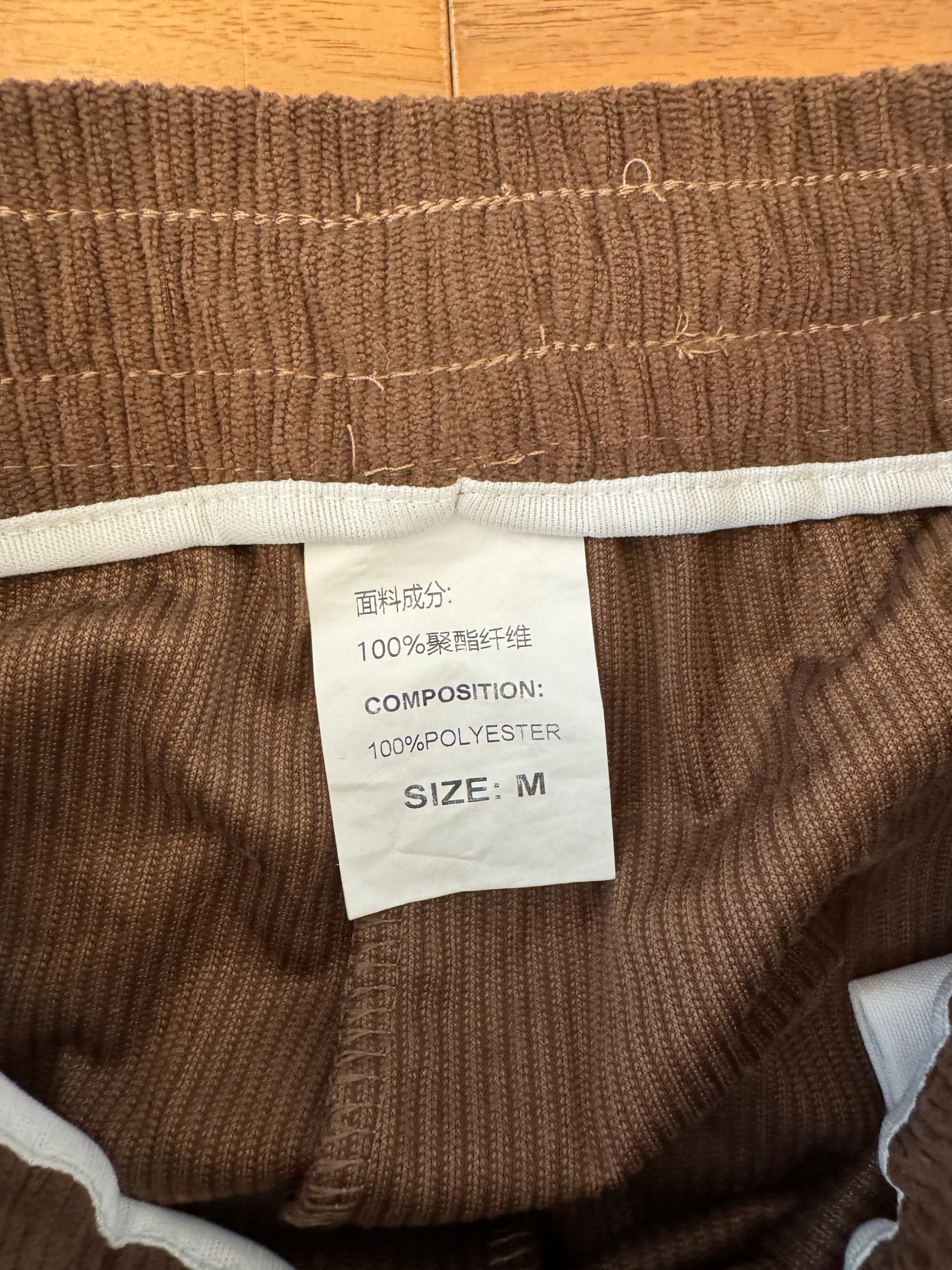Brown Ribbed Pants - photo 3