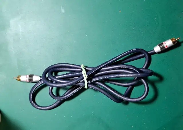 Monster RCA cables for audio