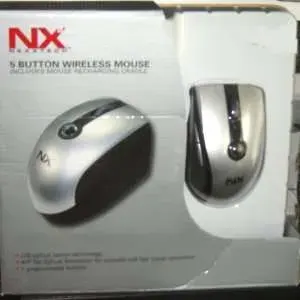 Gone? NX 5 Button Wireless Mouse - Used Condition (a bit tacky)