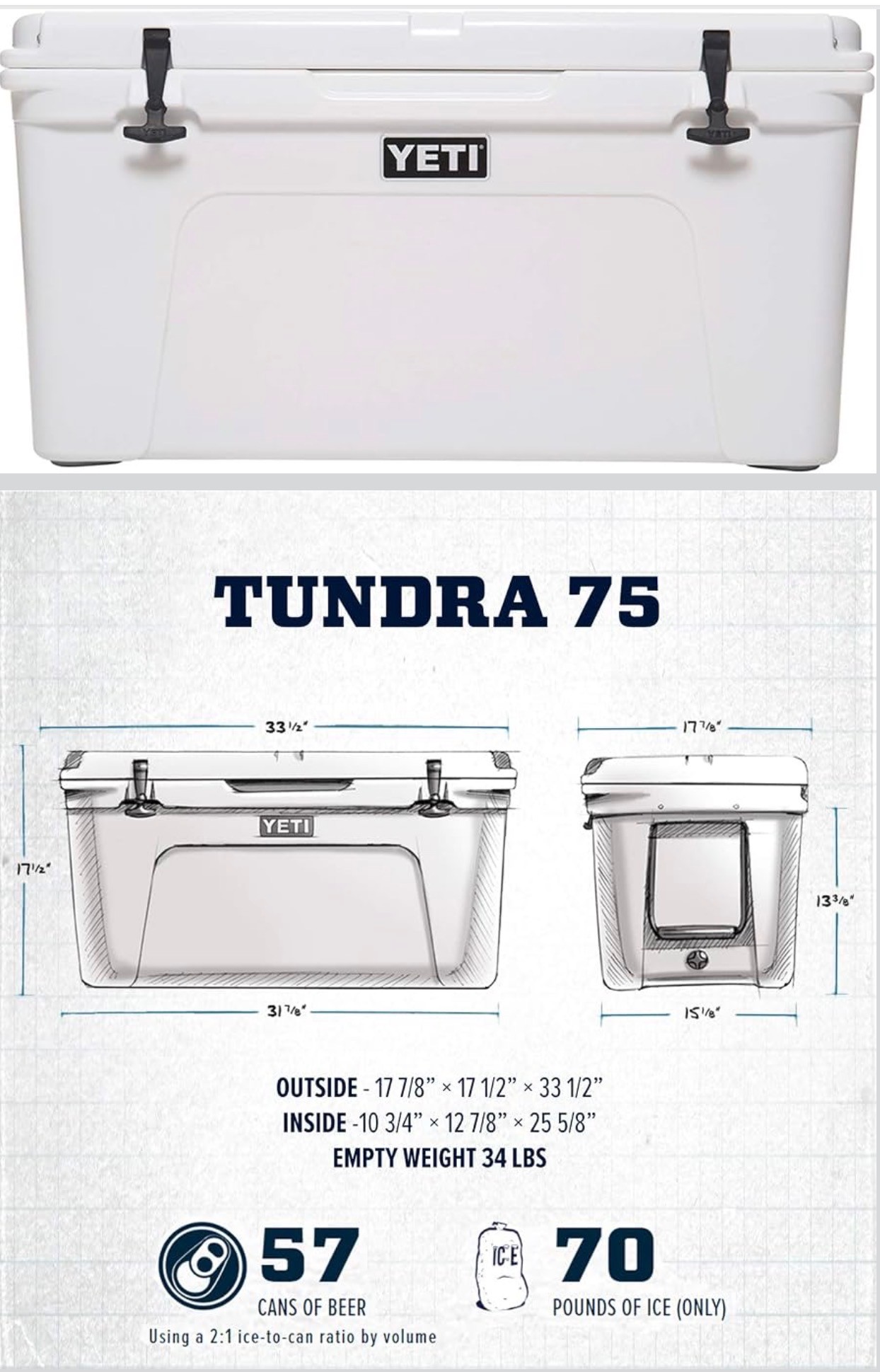 YETI Tundra 75 Cooler - photo 3