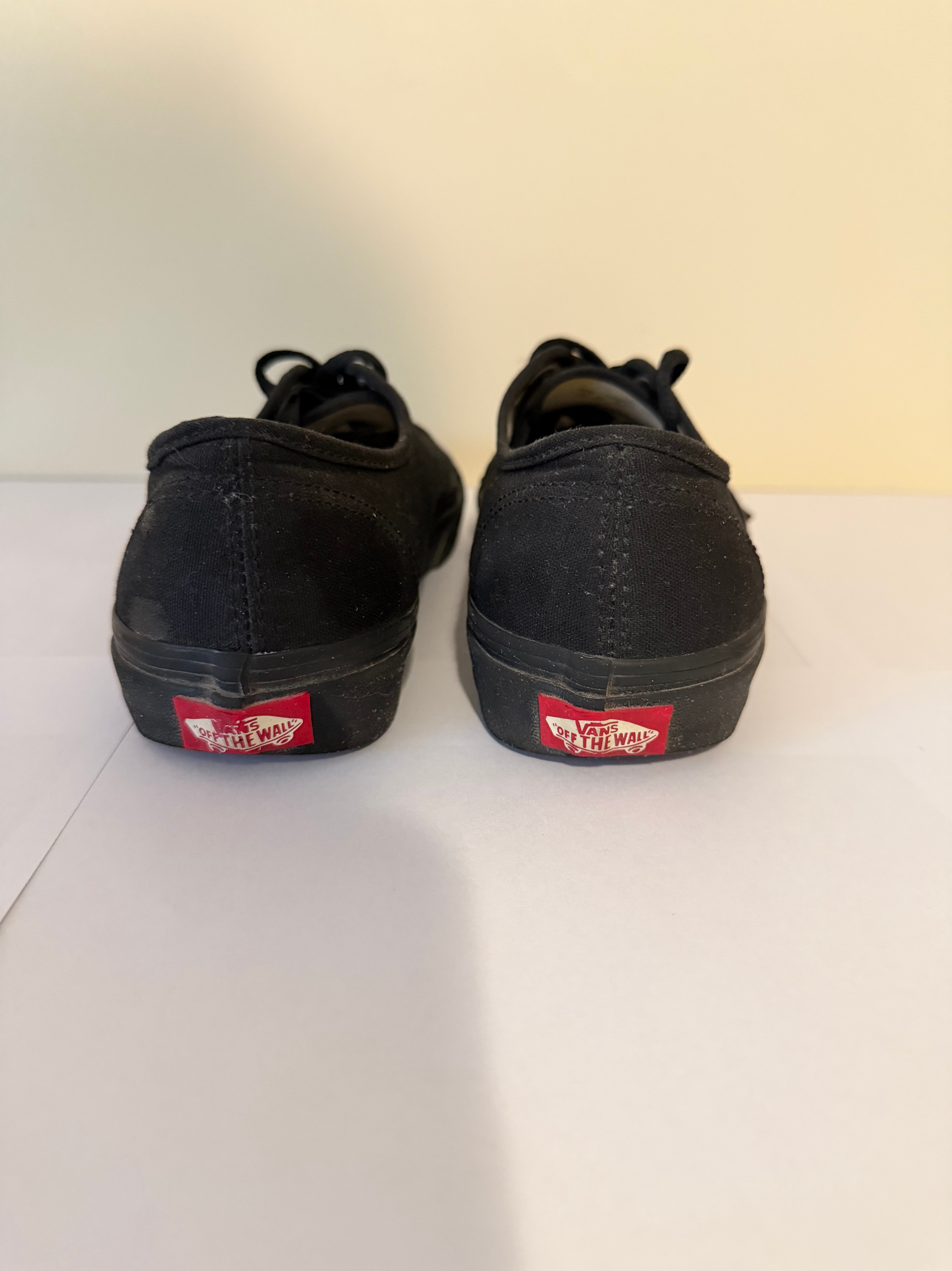 Vans Authentic Blackout Canvas Sneakers – Men 7.5 / Women 9 - photo 4