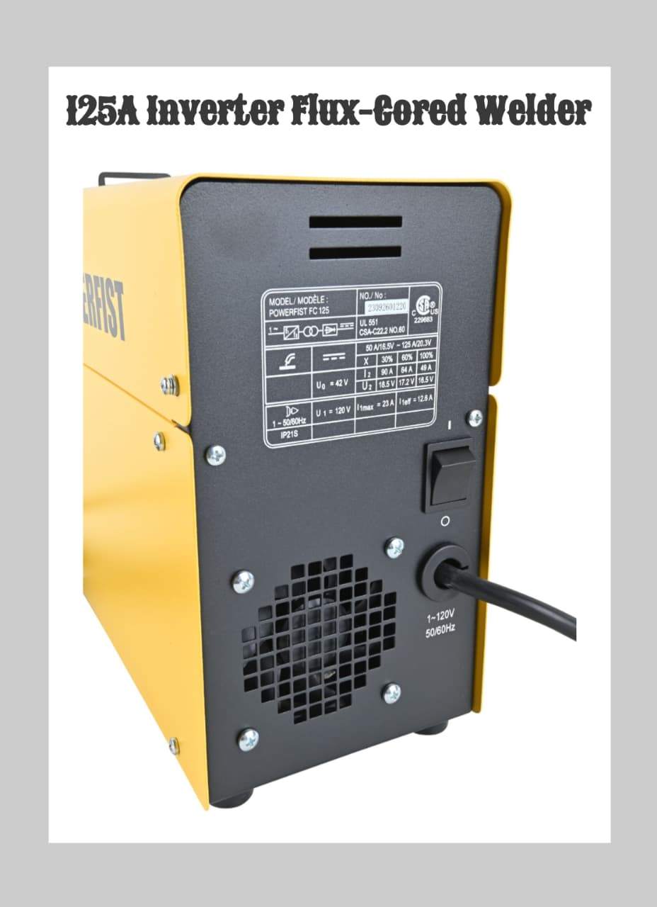 125A Flux-Core Inverter Welder - photo 4