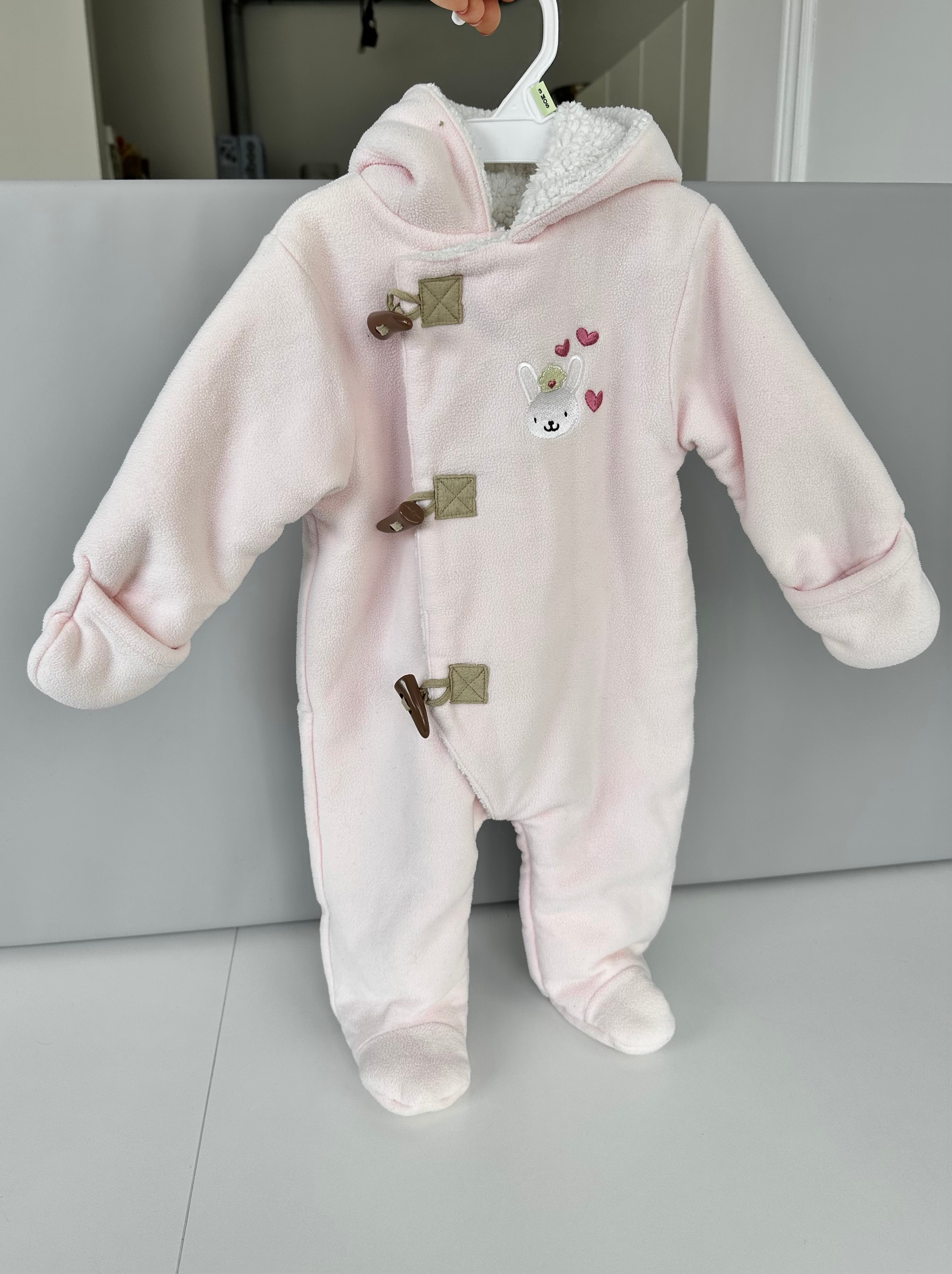 Baby Girl Winter Fleece Sleeper - Joe Fresh - 3-6 Months