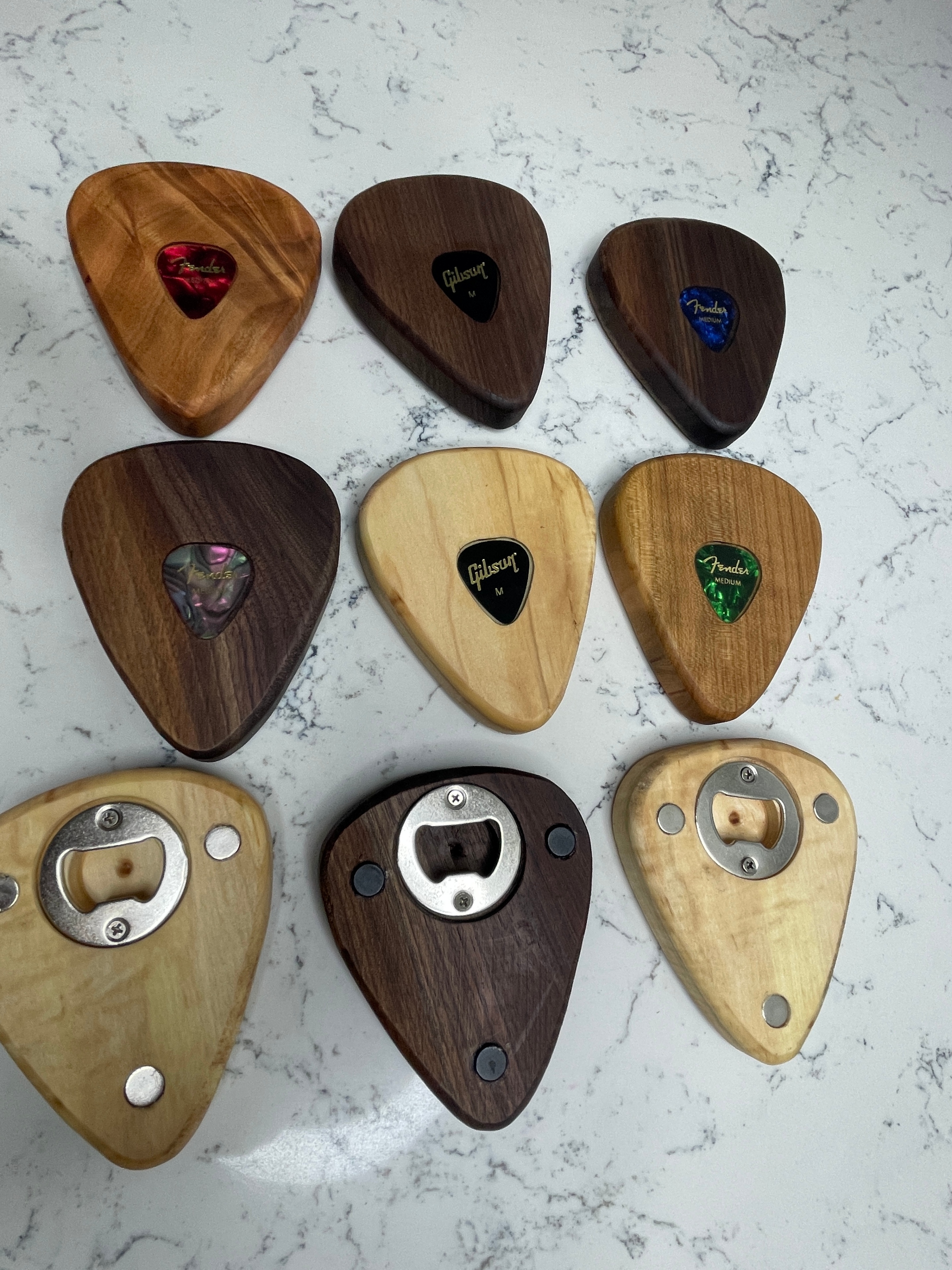 Guitar Pick Bottle Openers/Fridge Magnets - photo 2
