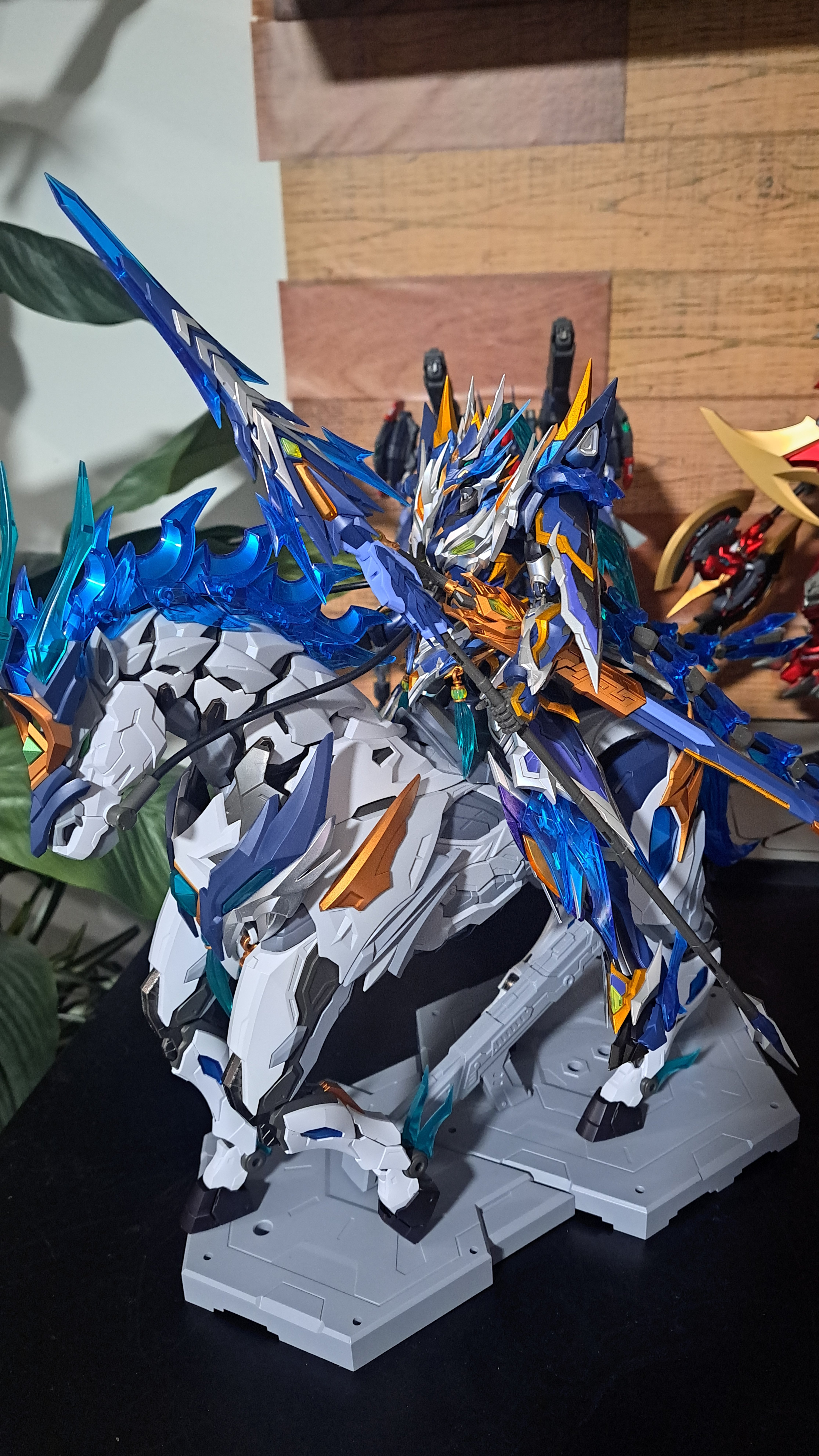 Motor Nuclear Metal Frame Zhaoyun 1/100 + Horse, gundam,gunpla - photo 2