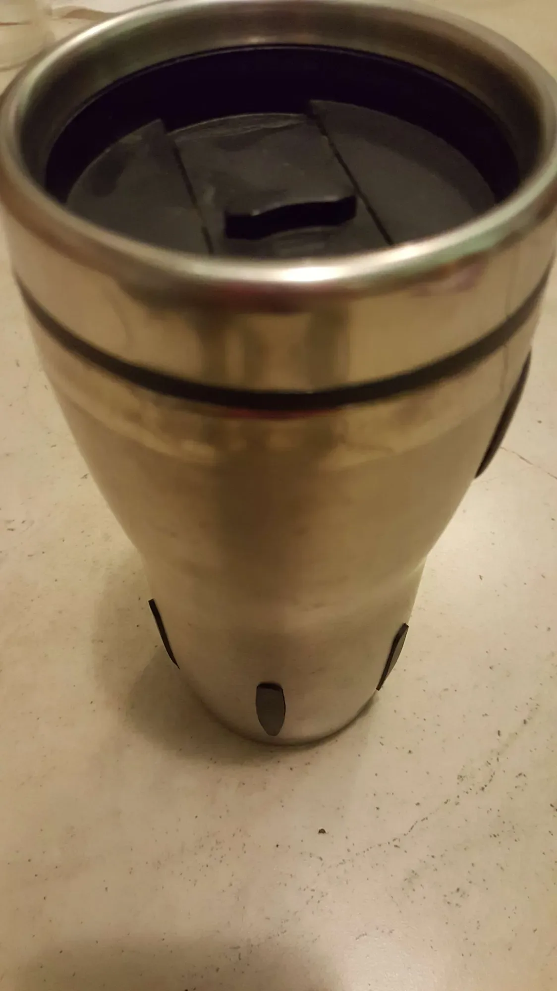 stainless steel travel coffee mug