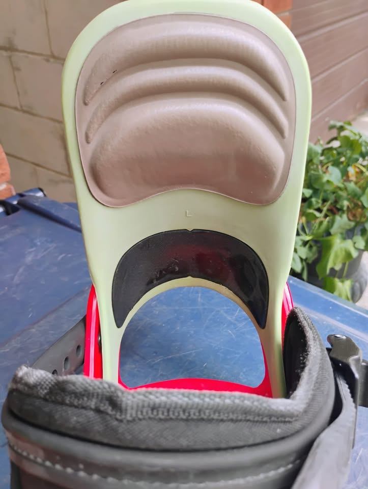 Snowboard Bindings Red Size Large - photo 4