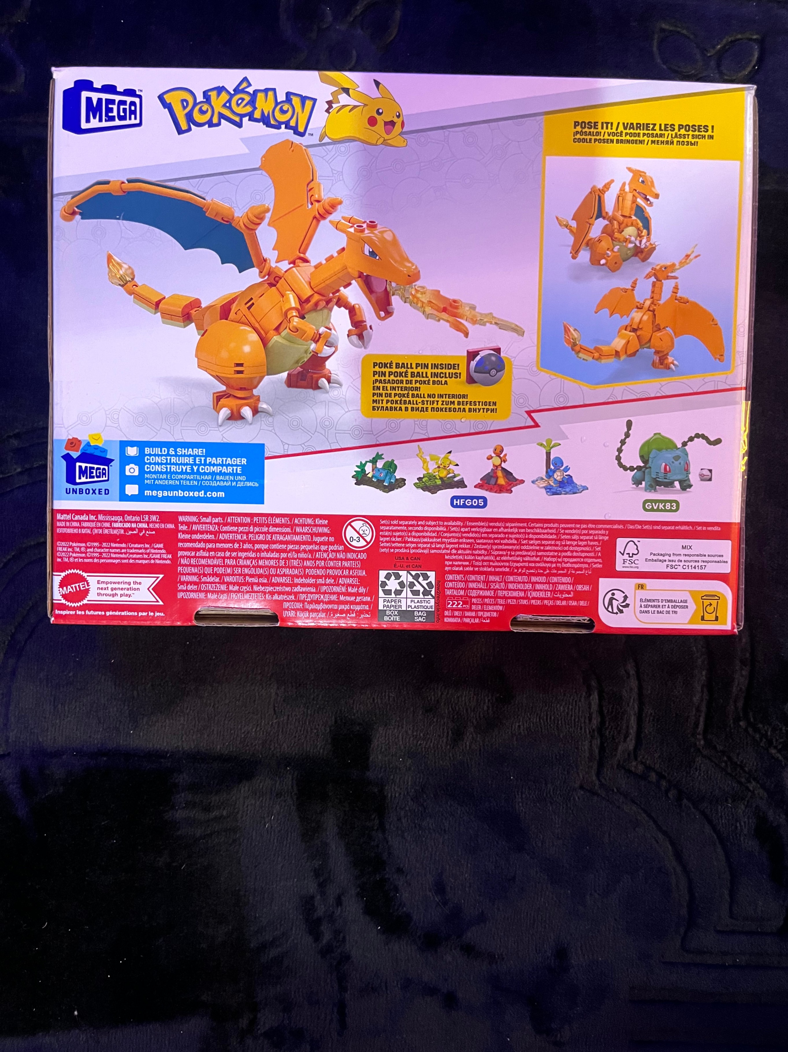 MEGA Pokémon Building Toys Set Charizard - photo 3