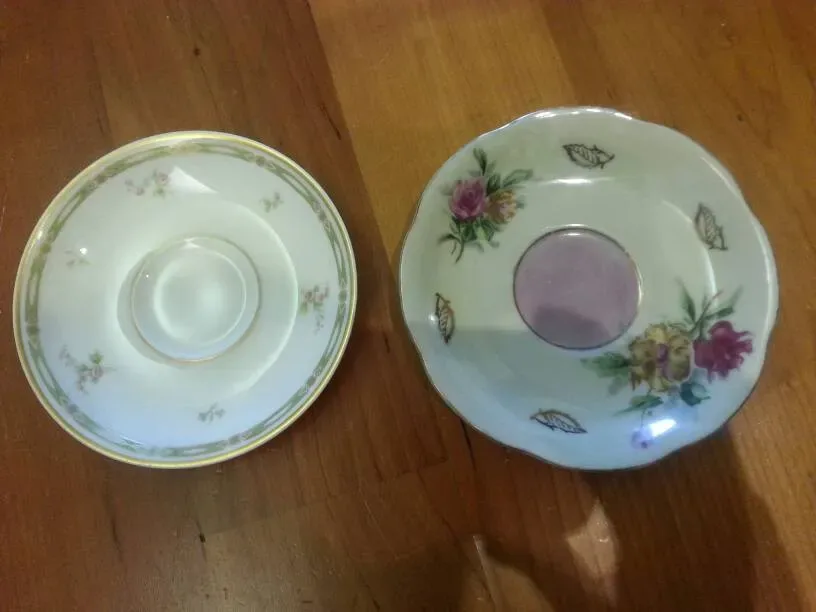 Pretty Imported Saucers/ Small Plates French, Japanese, China