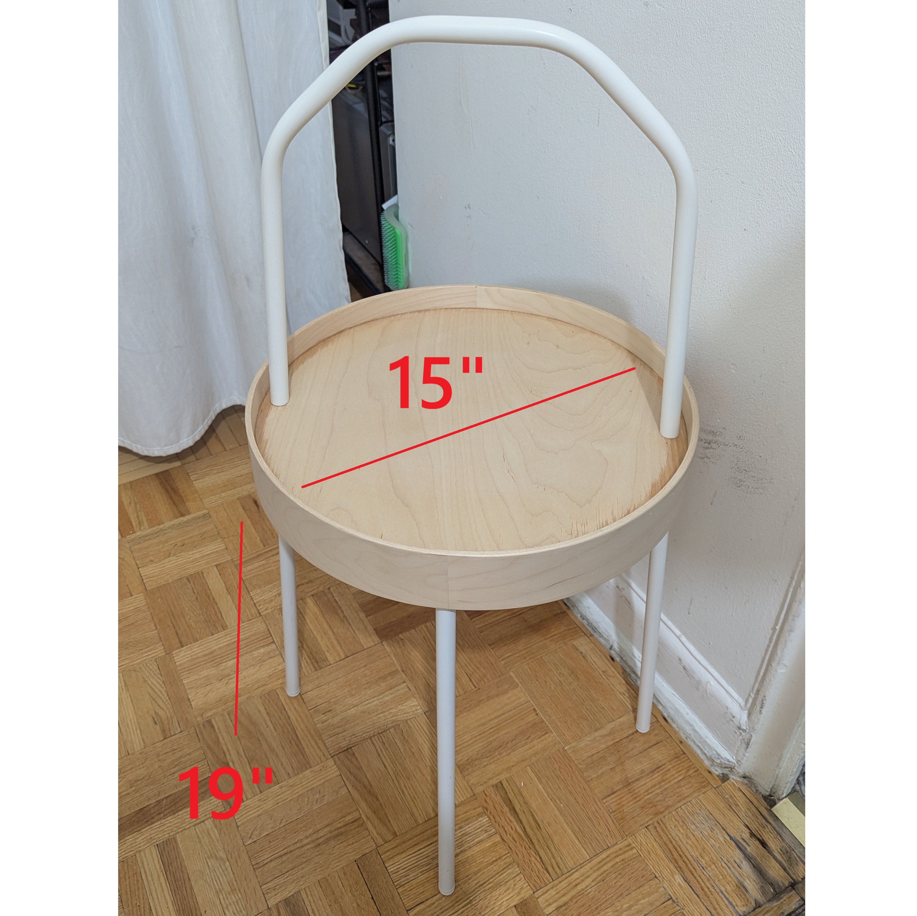IKEA BURVIK Side table Coffee Dining Table Furniture Bedside tab