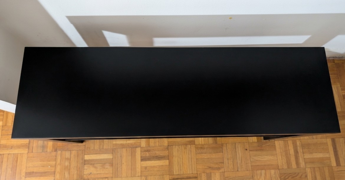 ‼️MOVING OUT SALE‼️ IKEA Black TV Stand / Bench with Shelf - photo 4