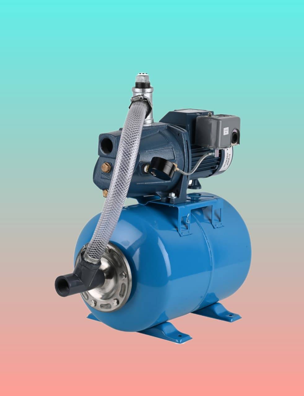 1/2 HP Shallow-Well Pump with Pressure Tank