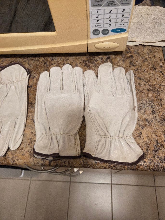 Leather Work Gloves – New/Unused - photo 2