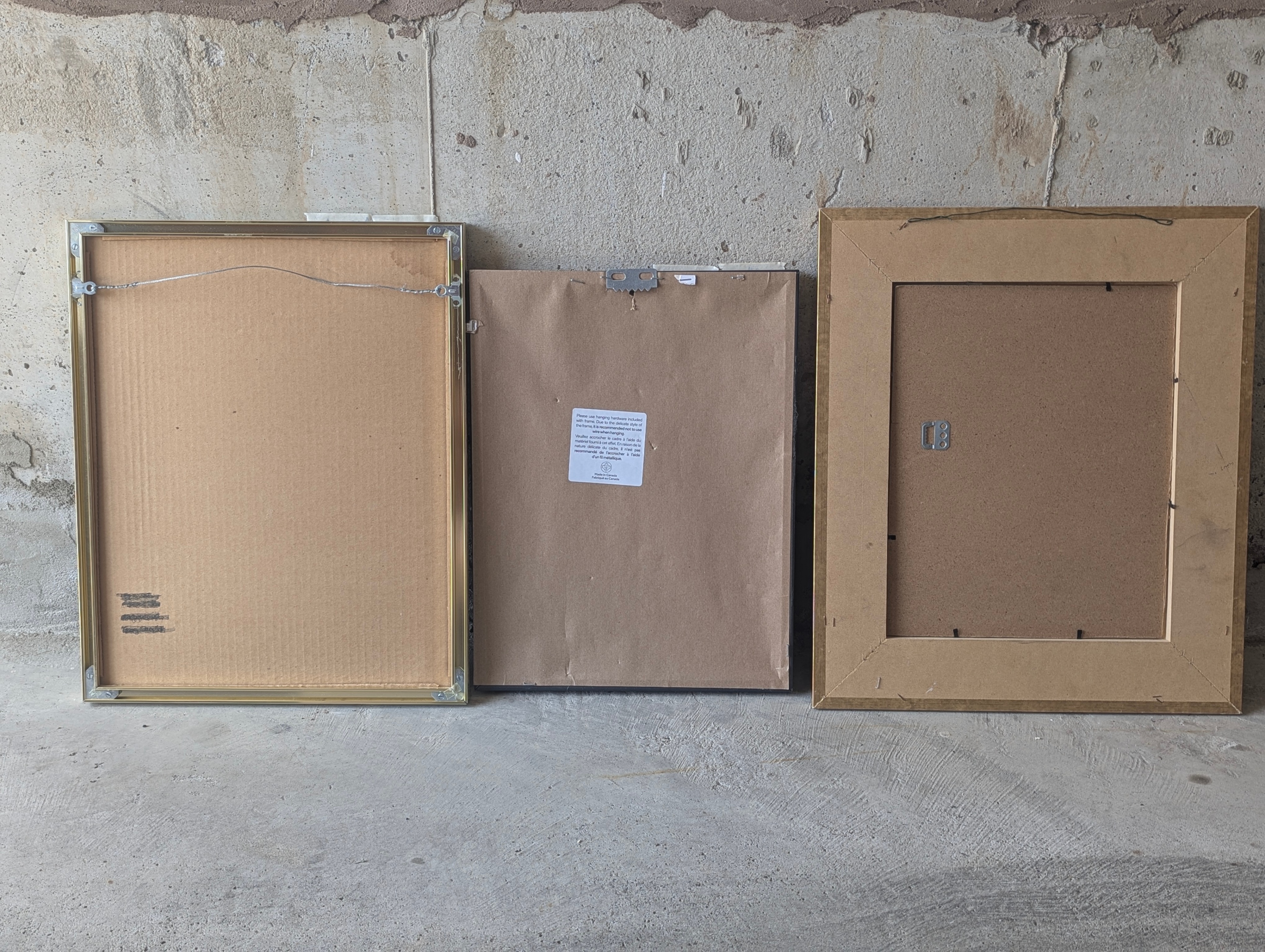 Set of 3 Picture Frames - Various Sizes - photo 2