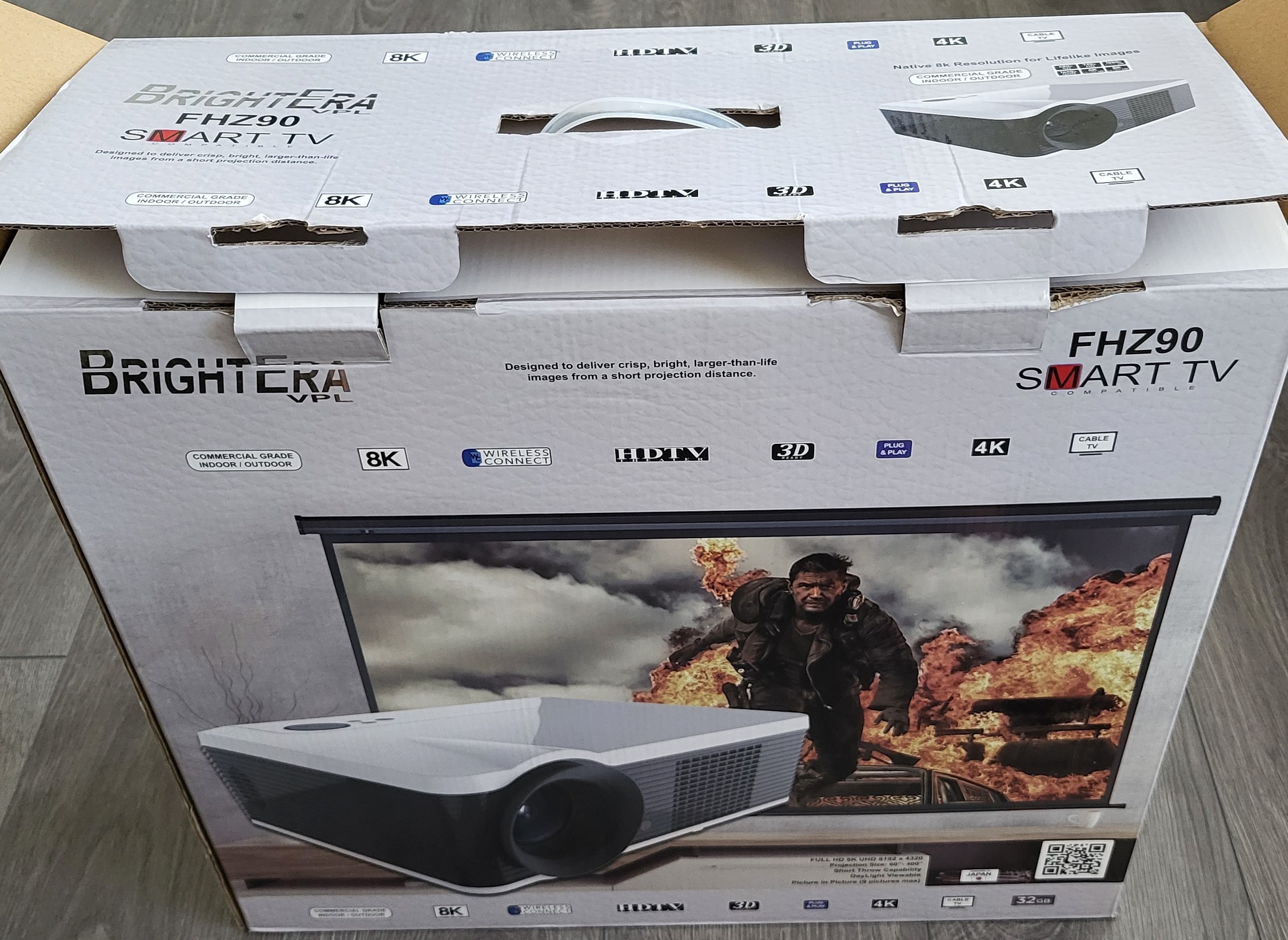 BrightEra VPL FHZ90 Projector 8K $150