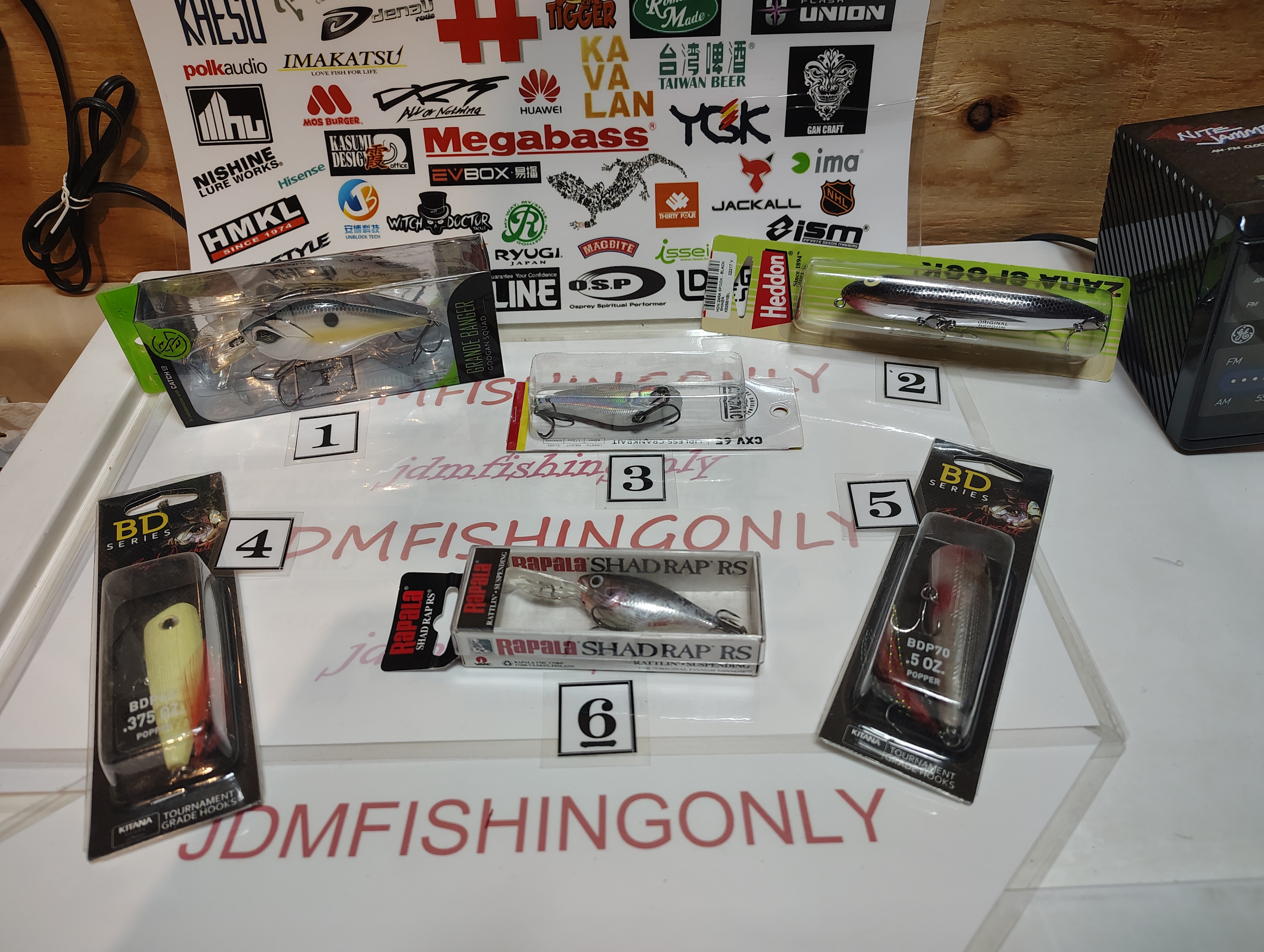 NEW Crankbaits Popper Topwater - Googan Heddon Castaic BD Rapala