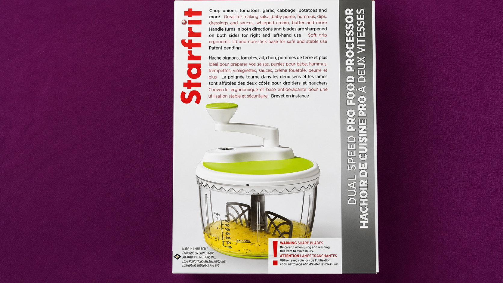 Brand New Unopened Starfrit Dual Speed Pro Food Processor - photo 3