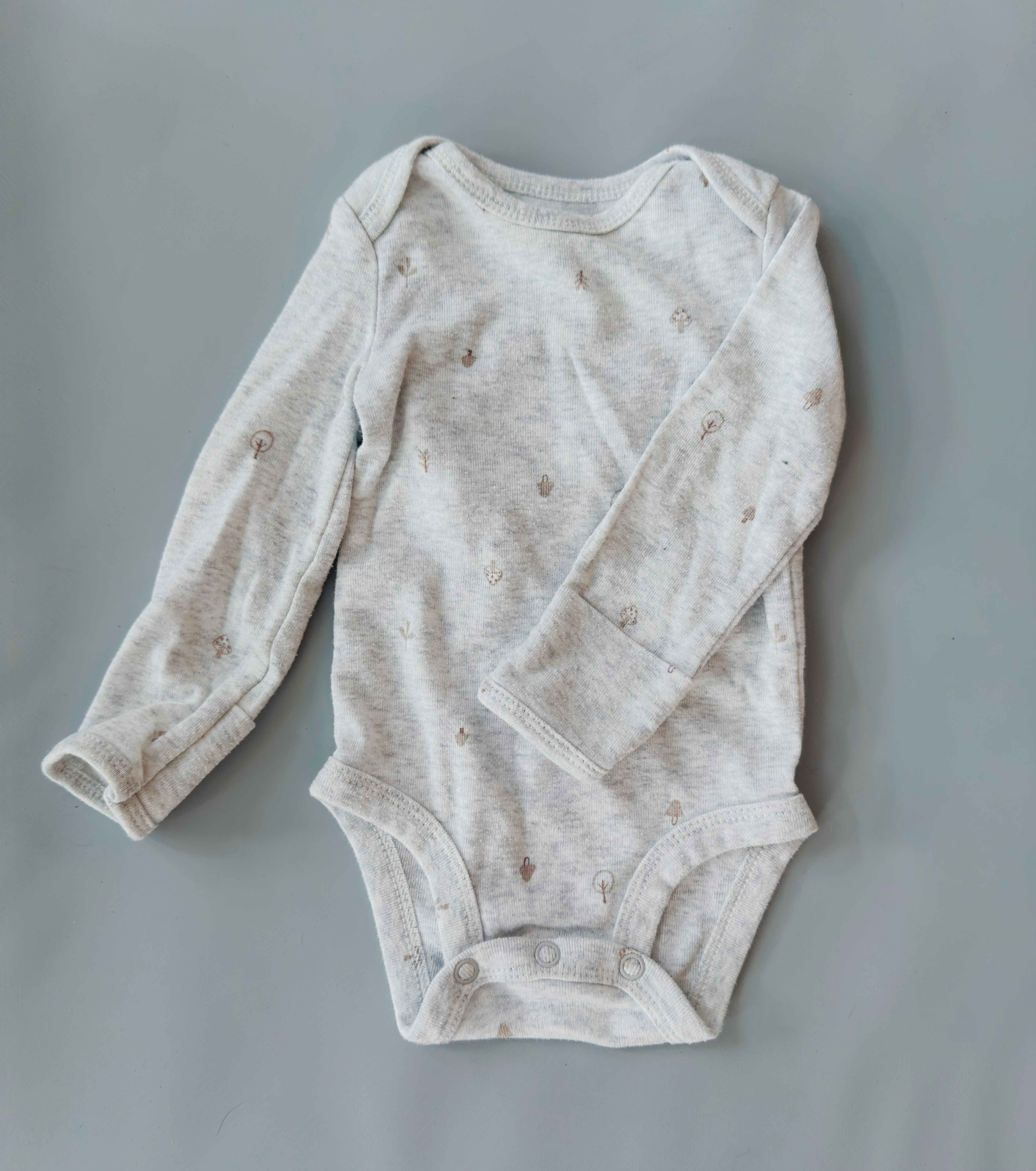 Baby Boy - Long Sleeve Bodysuits Bundle - 3-6 Months - photo 2