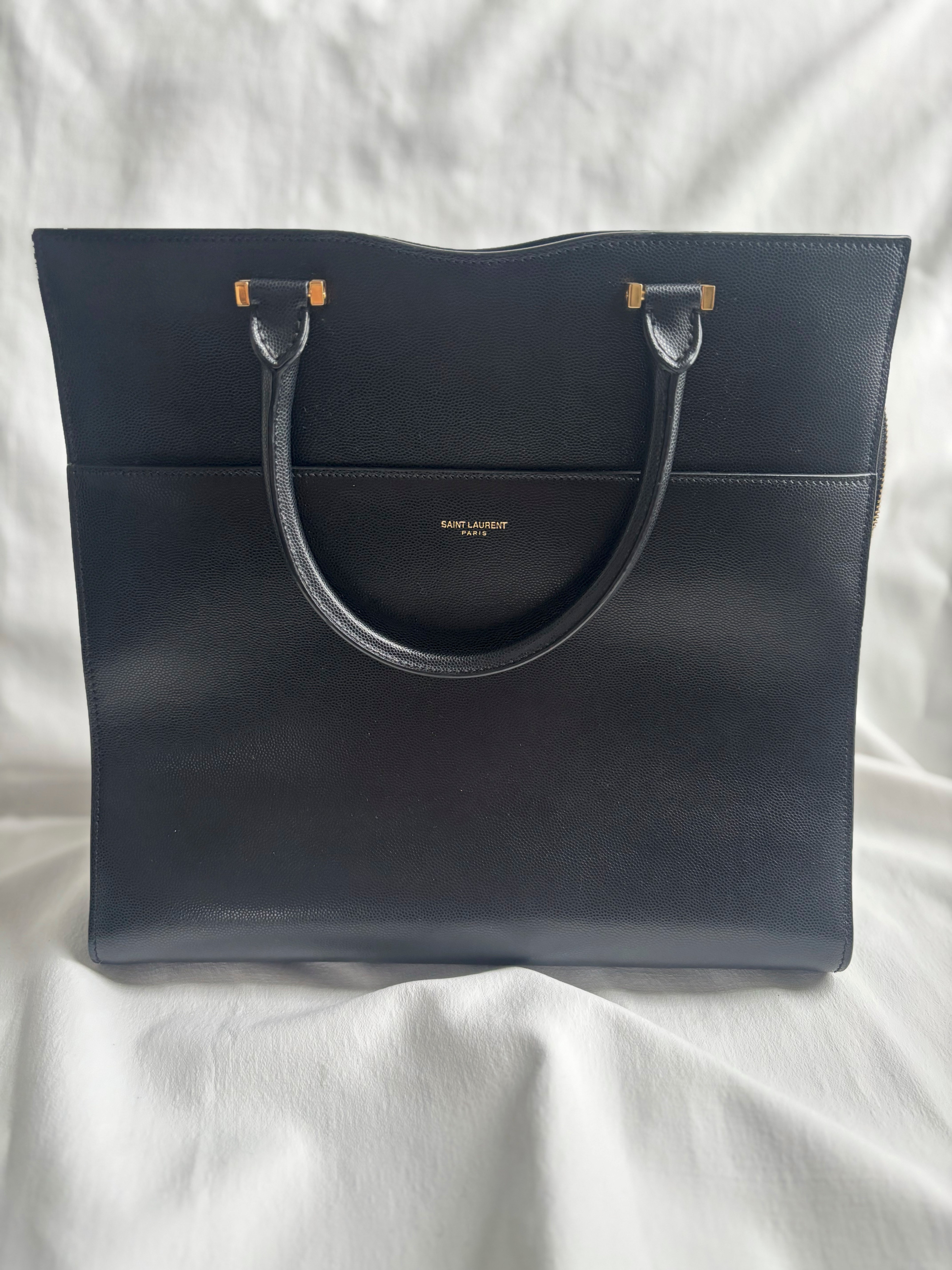 Saint Laurent Paris Tote Black Bag - photo 5
