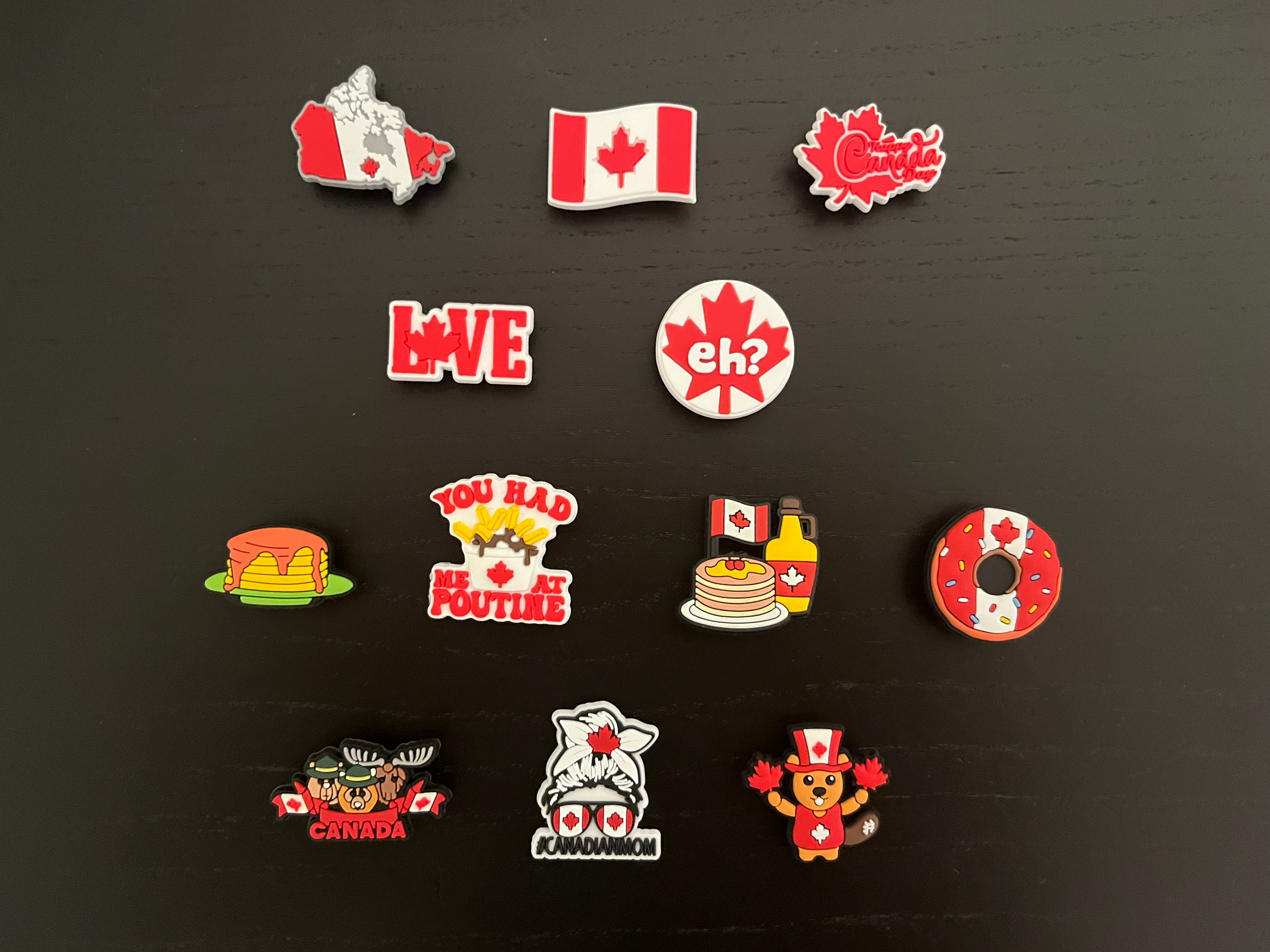 Canada Crocs Charms (Jibbitz)