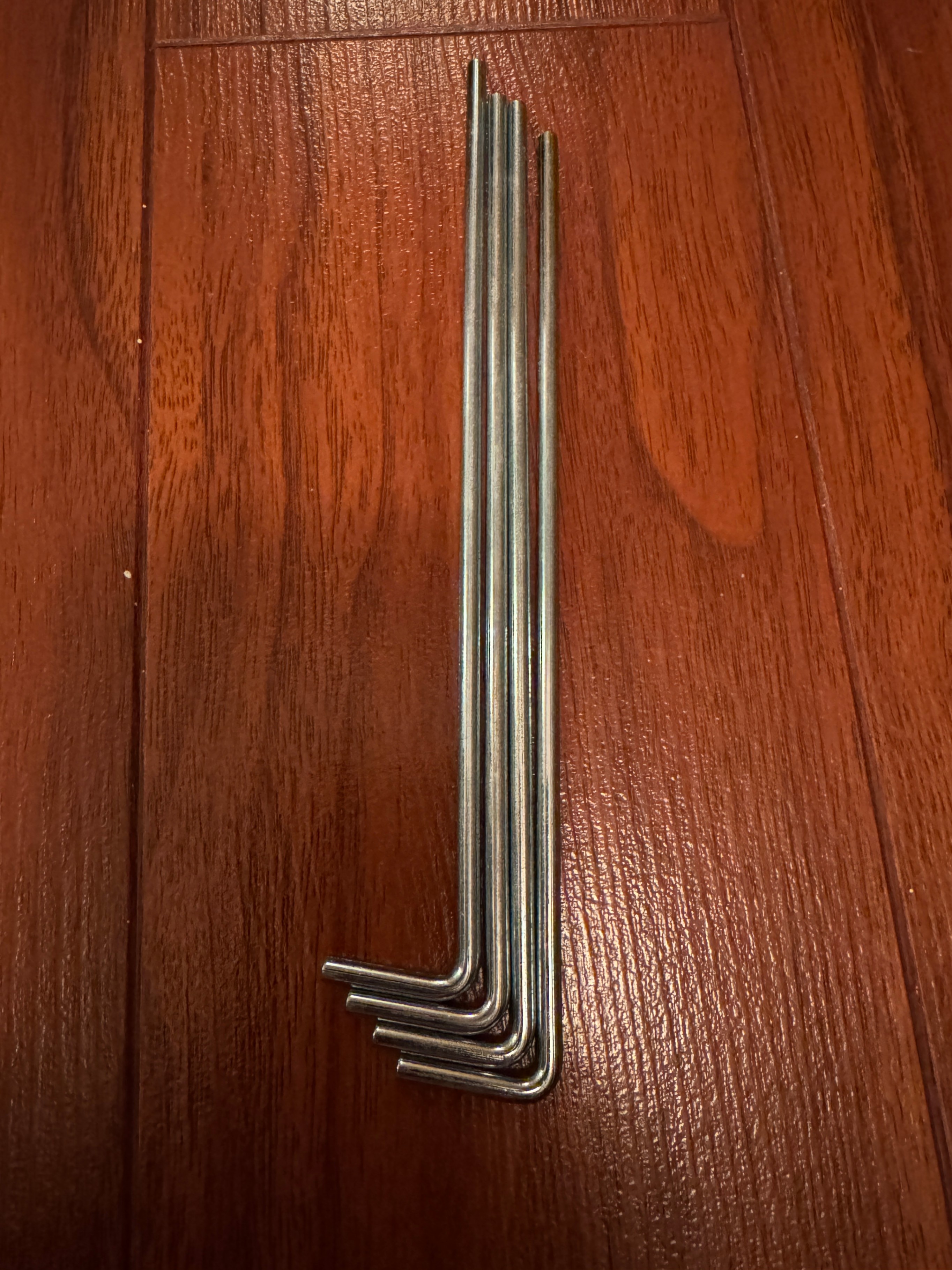 Set of 4 Metal Tent Stakes - photo 2