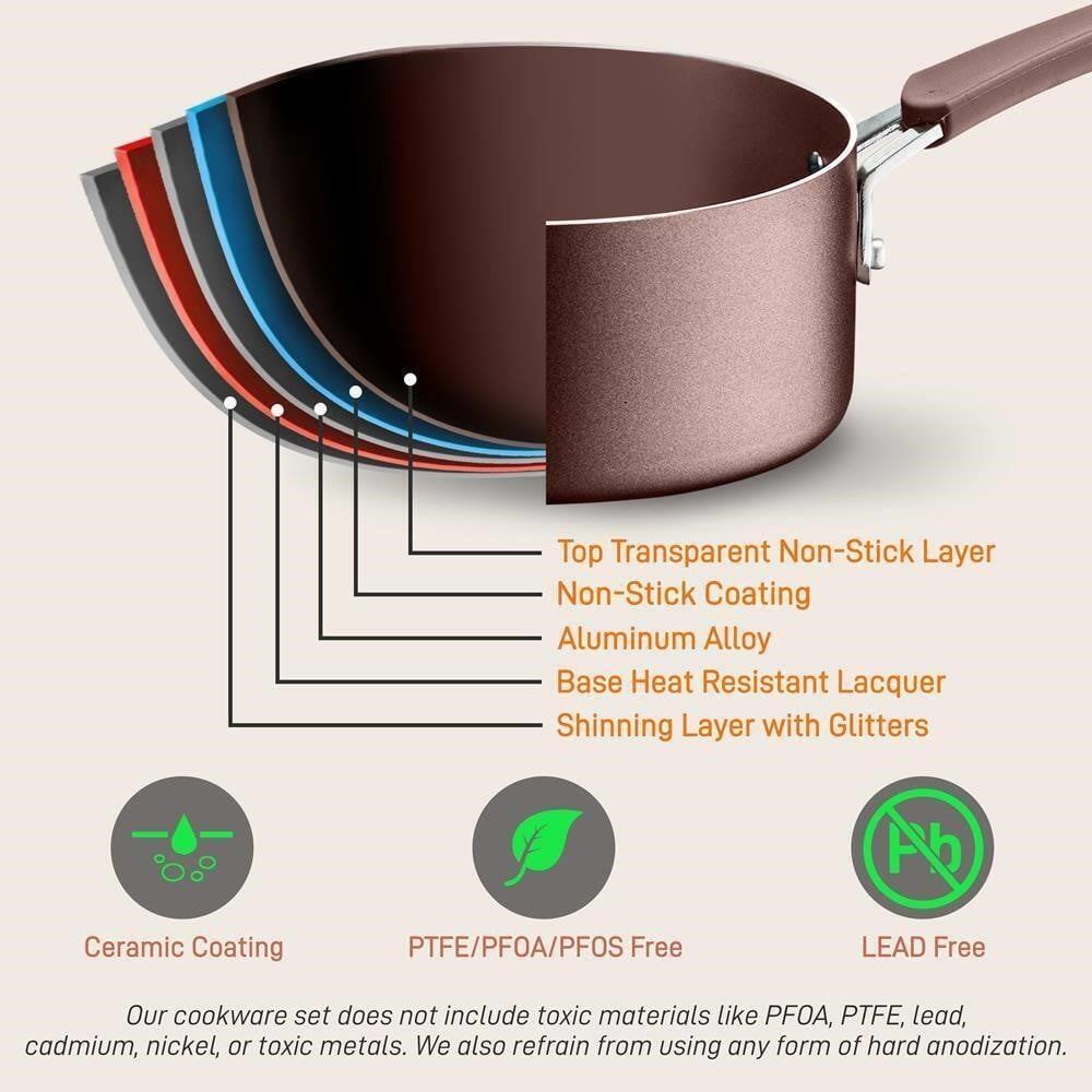 Cookware Set with Kitchen Tools - photo 2