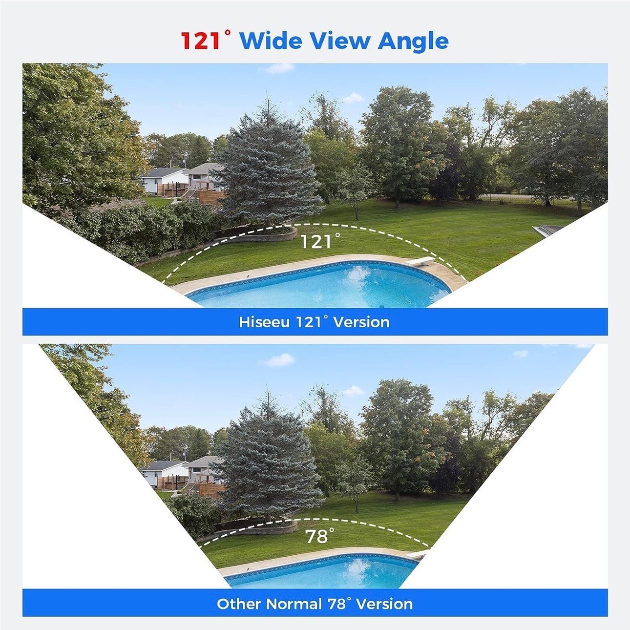 PoE Security Camera System 121°Wide Angle 4K w/8Pcs 2 Way Audio - photo 3