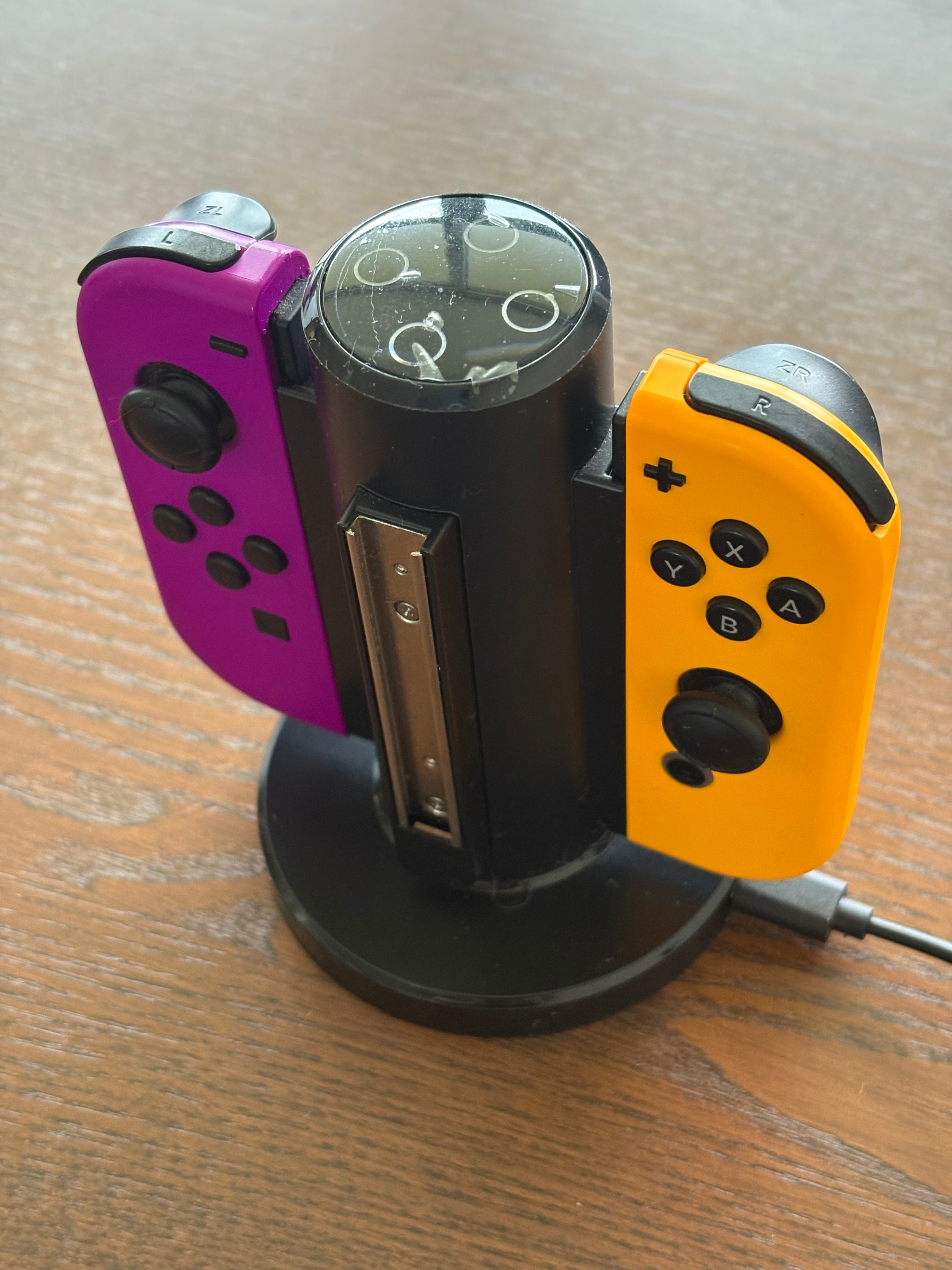 Nintendo 2 JoyCons, Charging Dock and Grips Set - photo 2