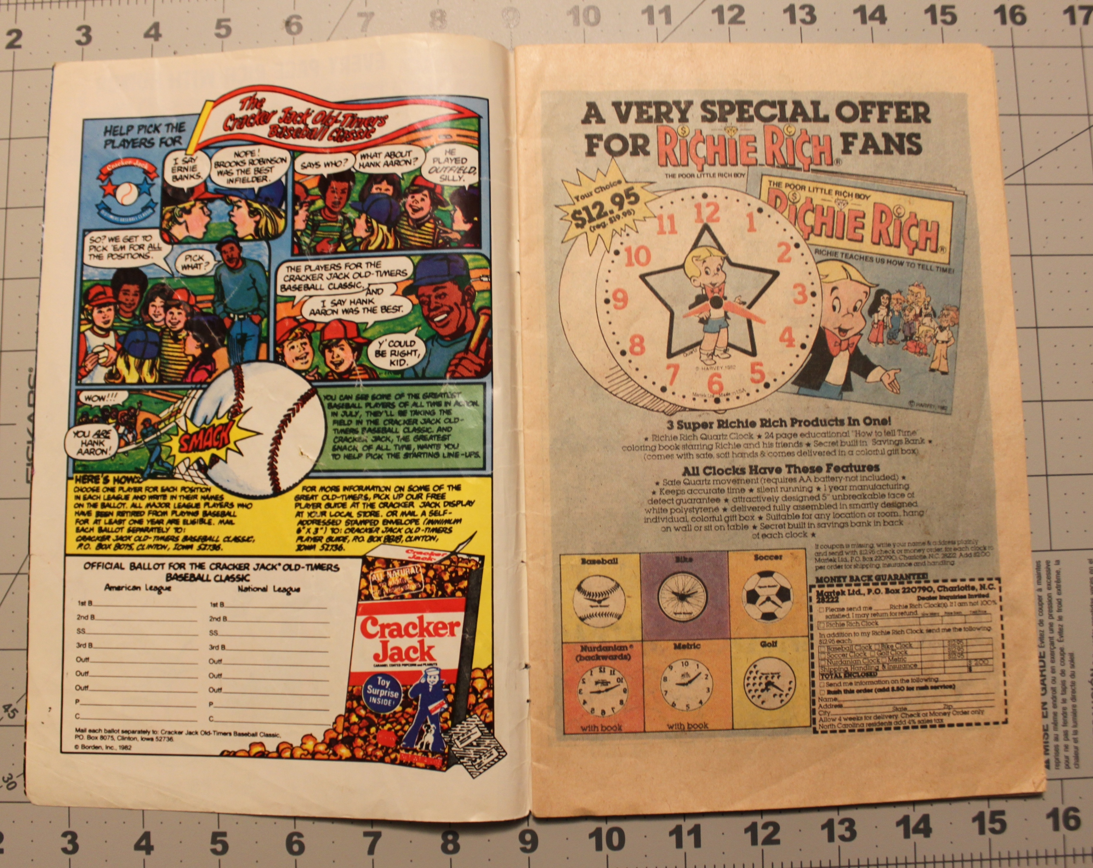Richie Rich Bank Books #59 Harvey Comics Sept 1982 Comic - photo 2