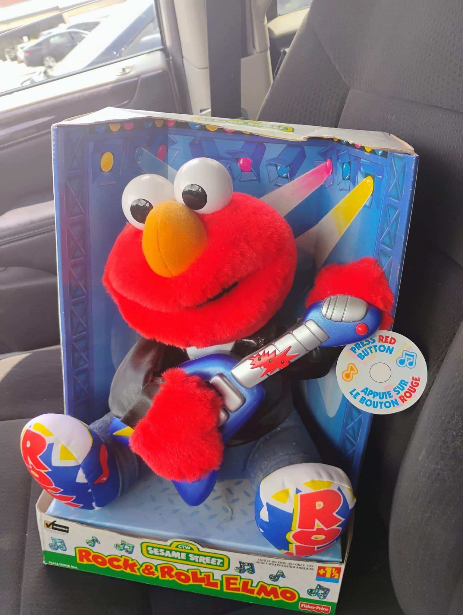 1998 Fisher Price Sesame Street Elmo Rock n' Roll - photo 4