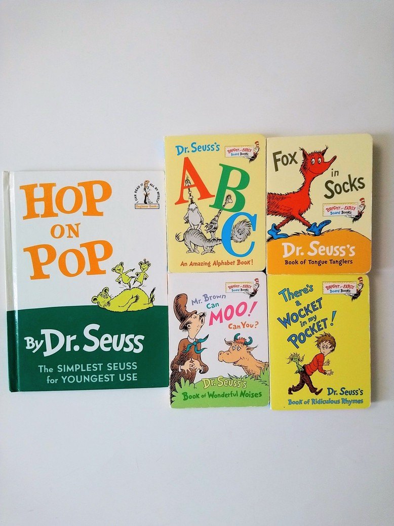 Dr. Seuss books!