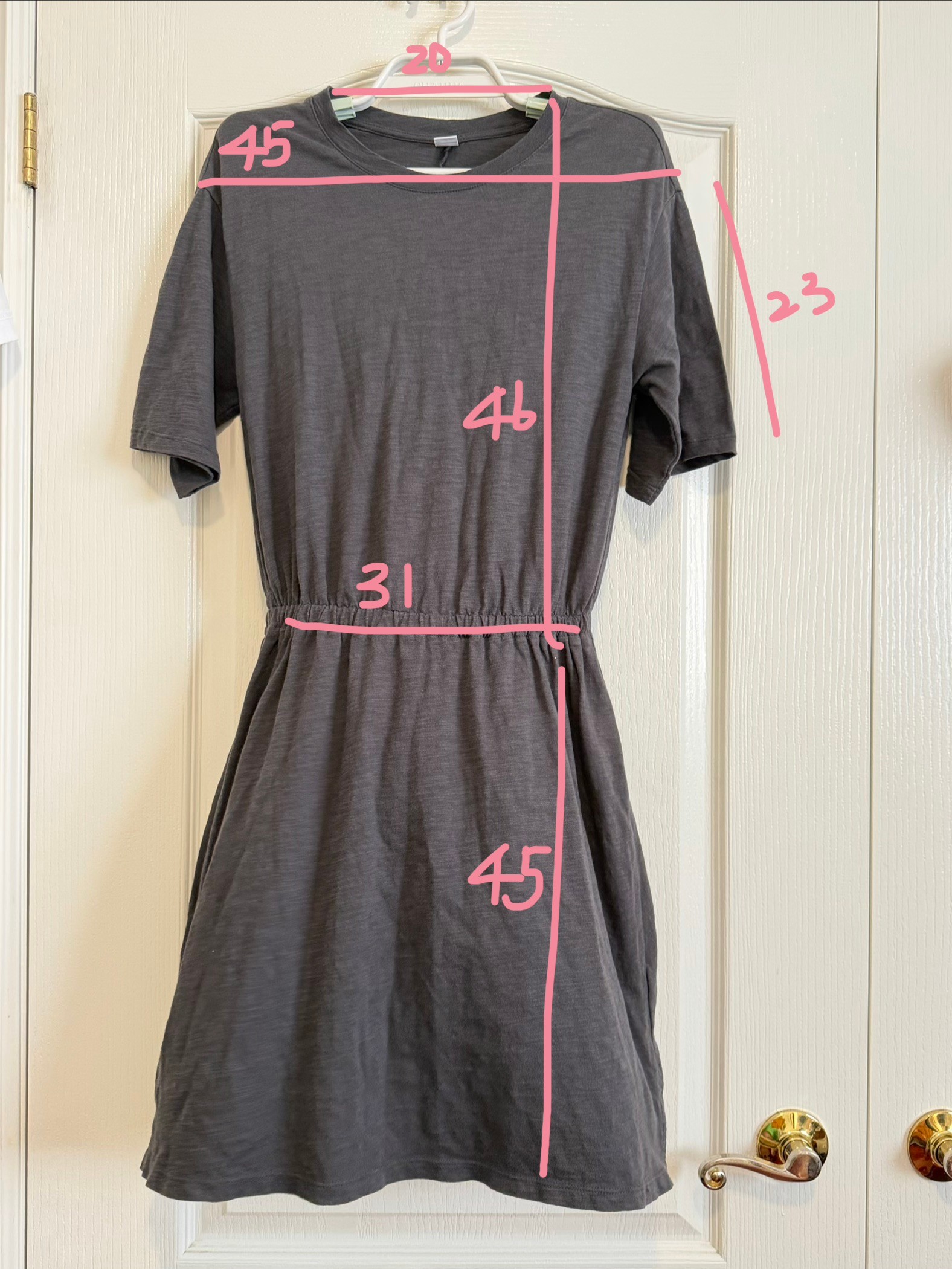 Old Navy Women’s Grey Casual Dress – Size XS - photo 5