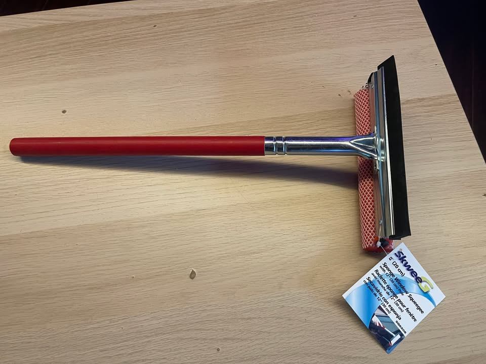 Sponge Window Squeegee with 30cm Pole - photo 2
