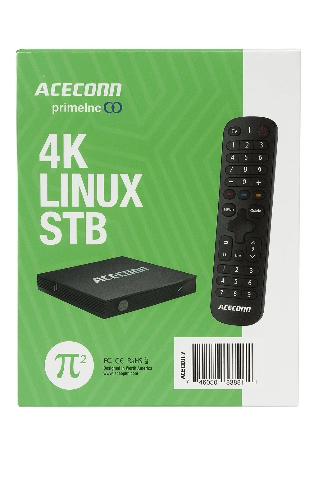 Aceconn Pi2 4K Linux tv box